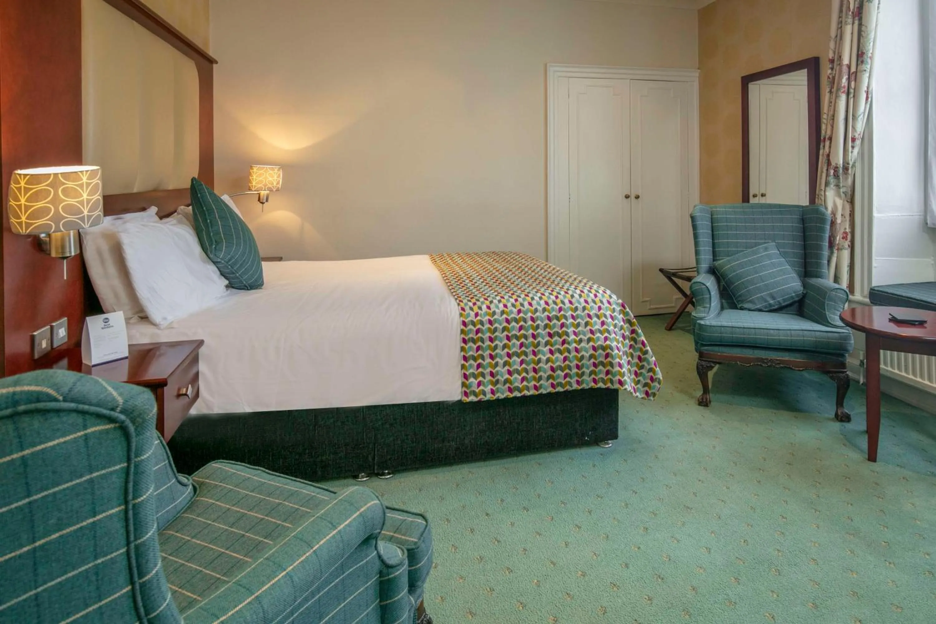 Bedroom, Bed in Best Western Forest and Vale Hotel