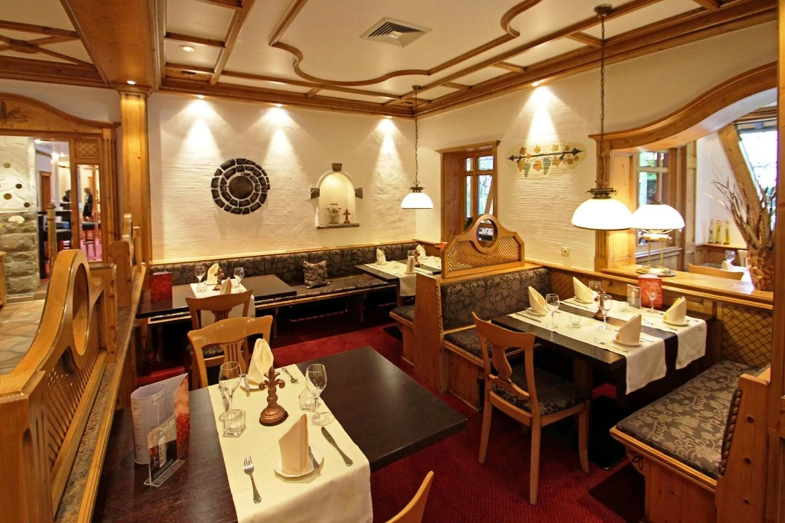 Decorative detail in Hotel Zum Hackstück