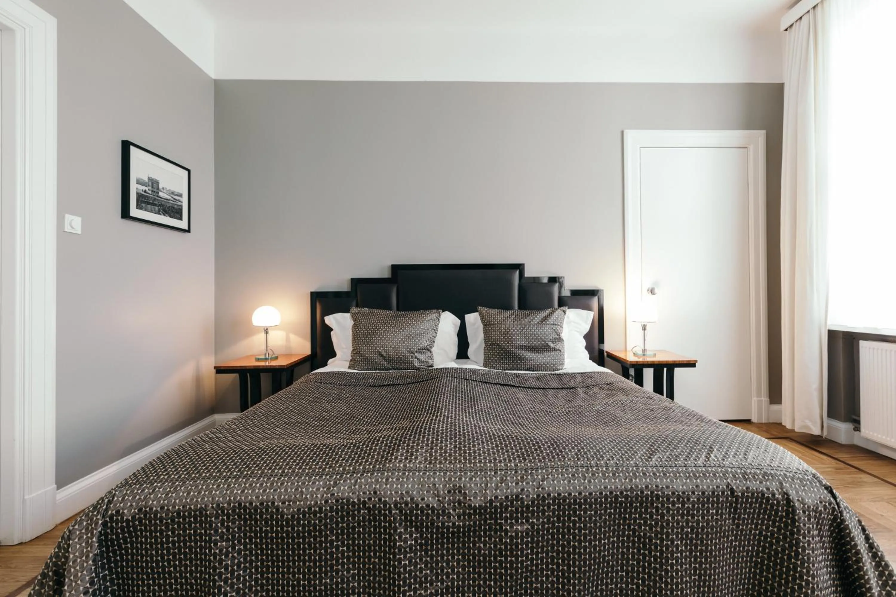 Bedroom, Bed in Hotel Borg by Keahotels