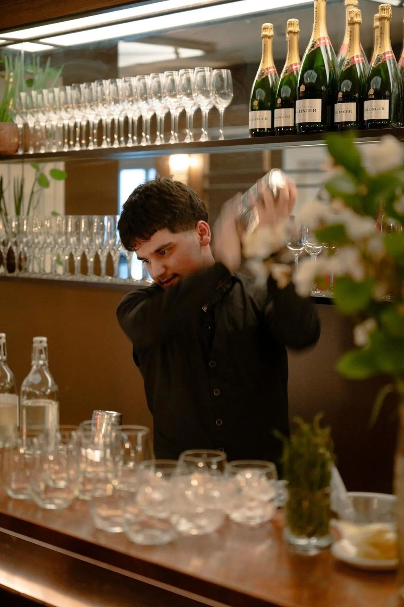 Lounge or bar in Hotel Borg by Keahotels