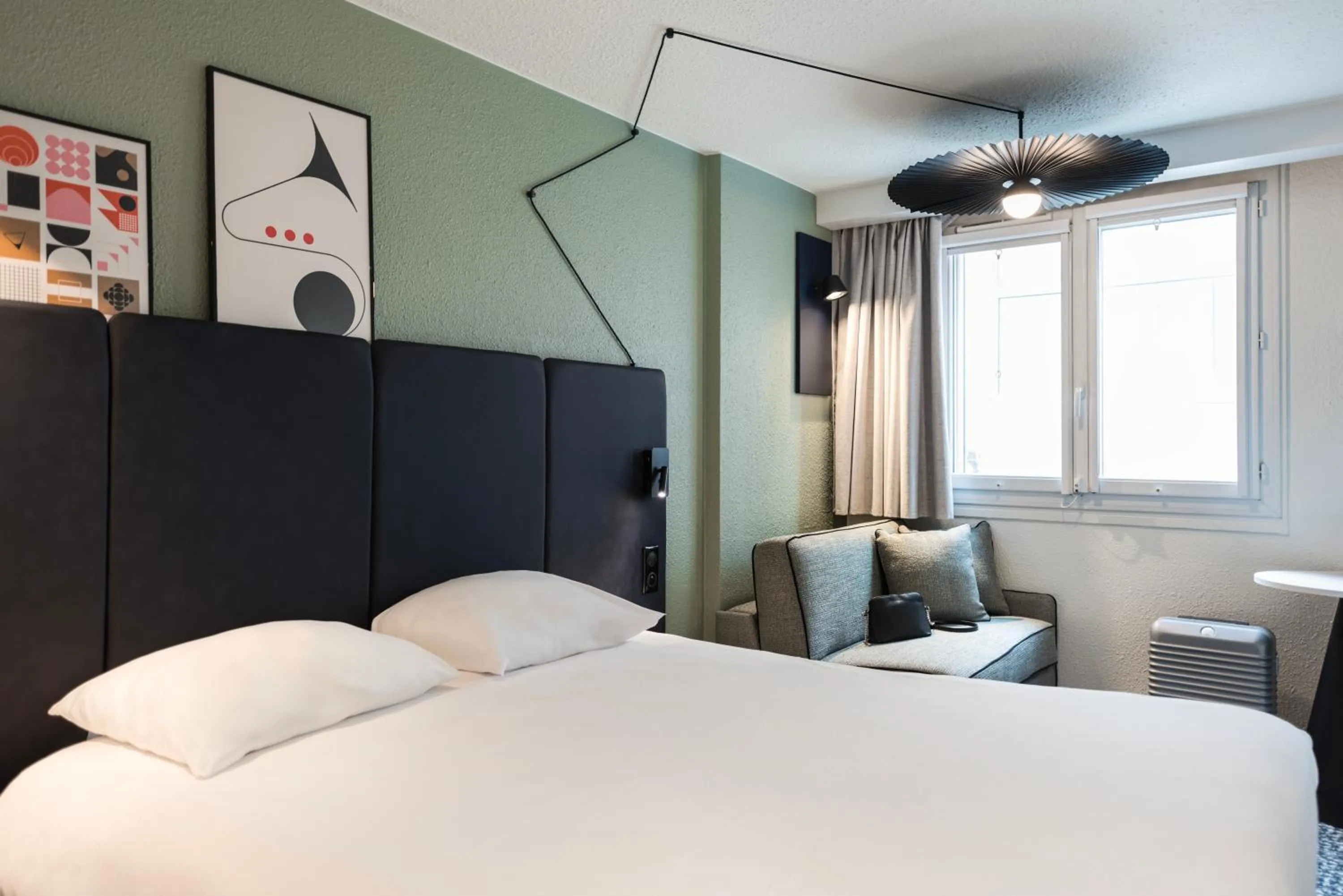 Bedroom, Bed in ibis Paris Italie Tolbiac