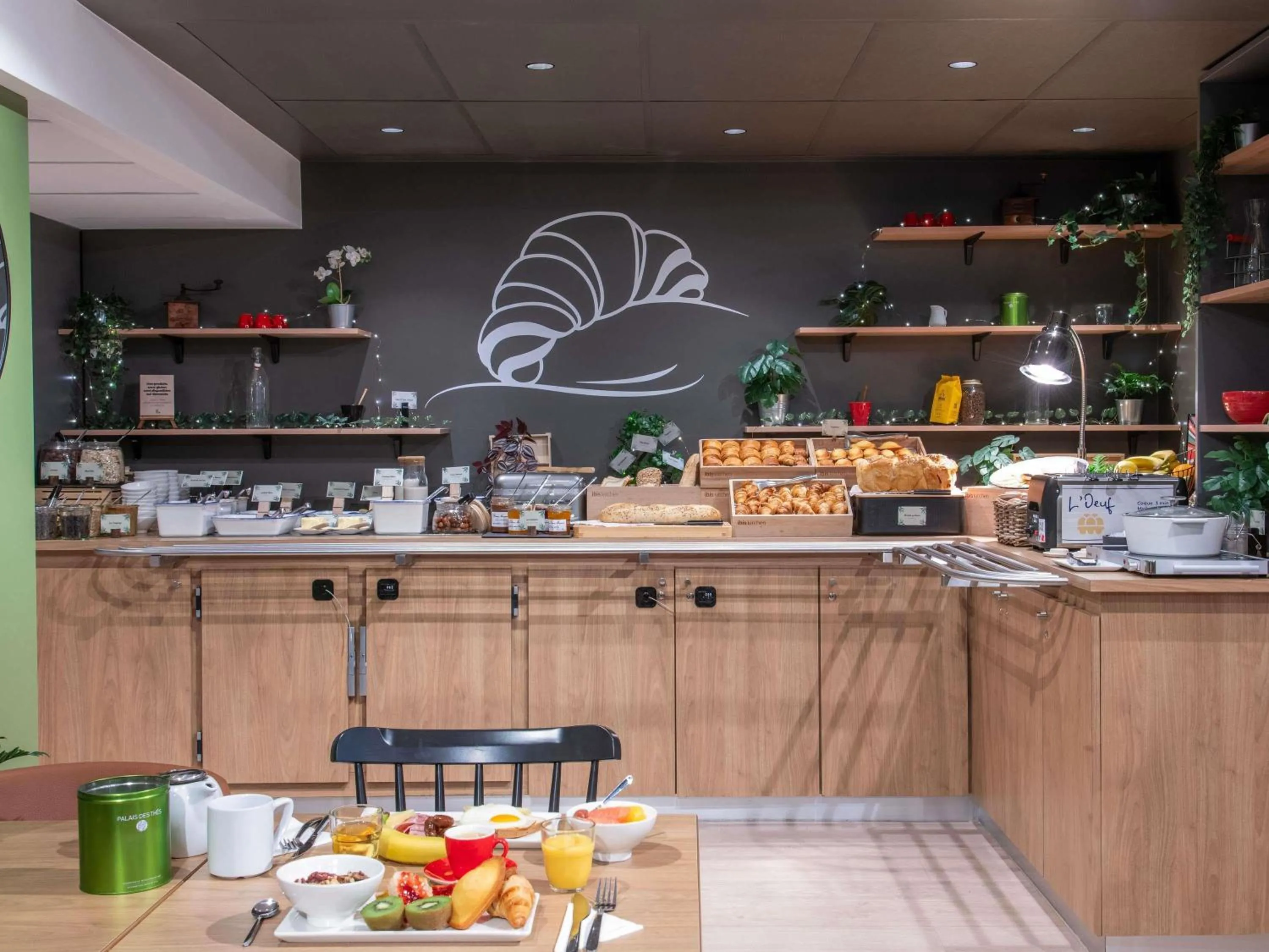 Breakfast in ibis Paris Italie Tolbiac