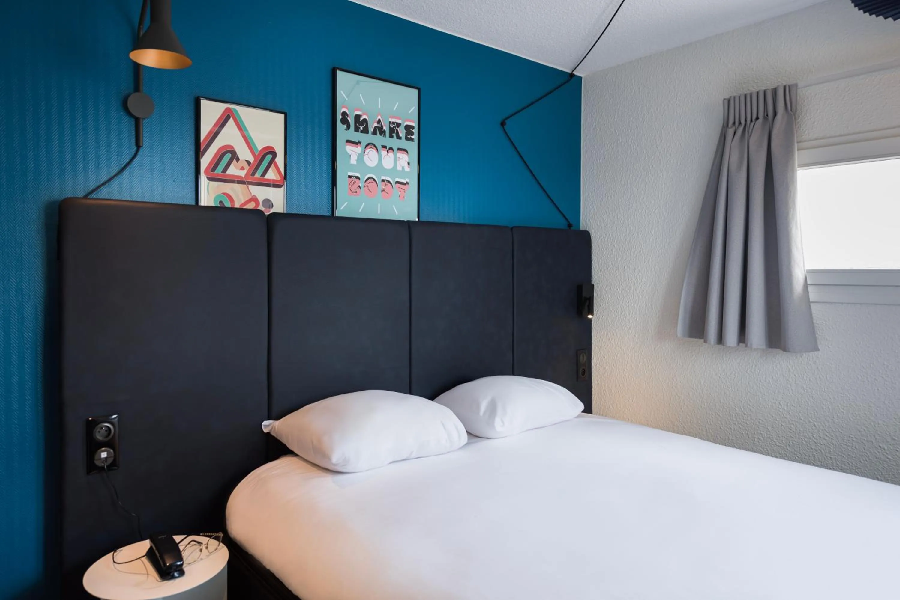 Bedroom, Bed in ibis Paris Italie Tolbiac