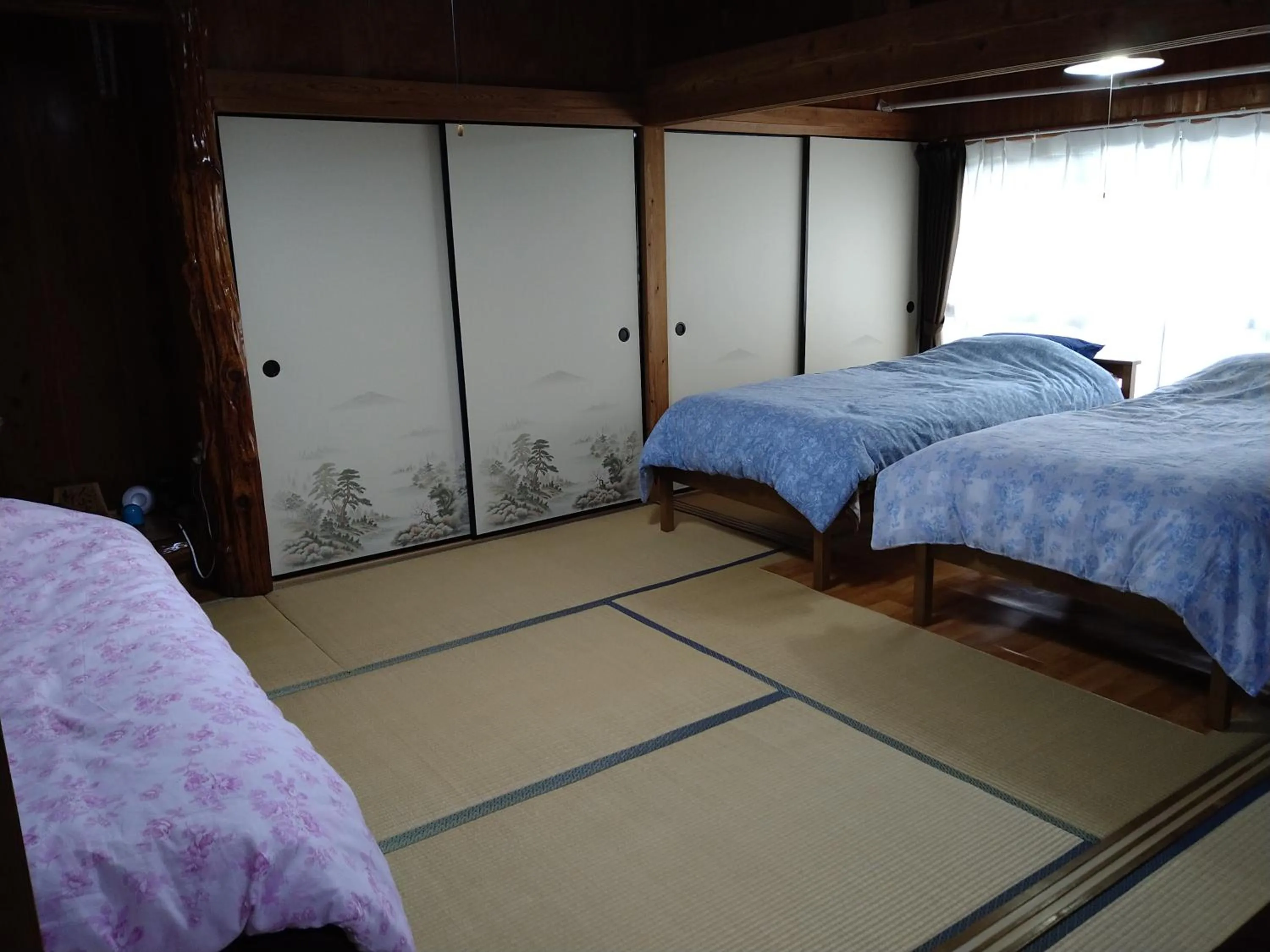 Bedroom, Bed in Cottage Yakusugi House