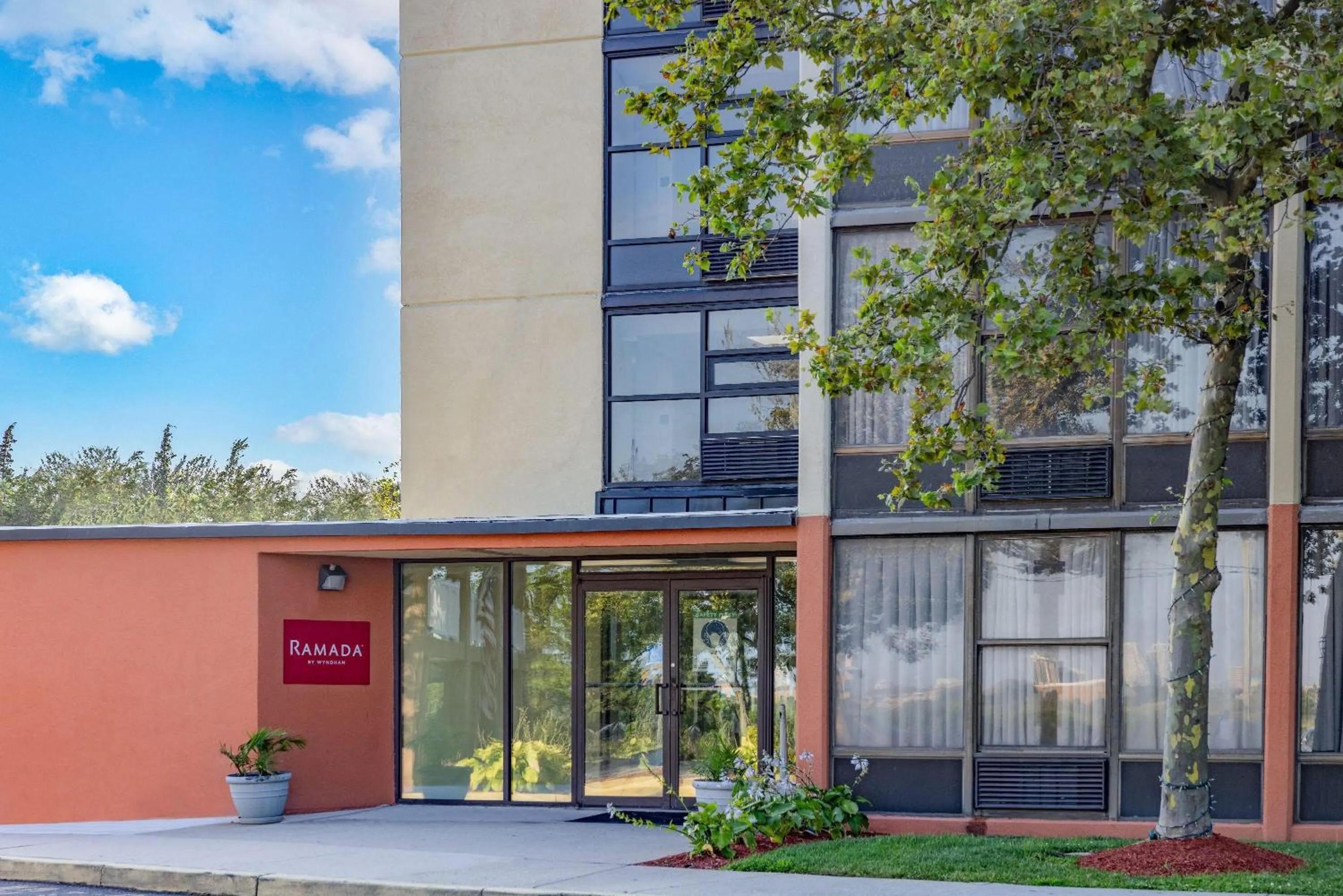 Property building in Ramada by Wyndham West Atlantic City