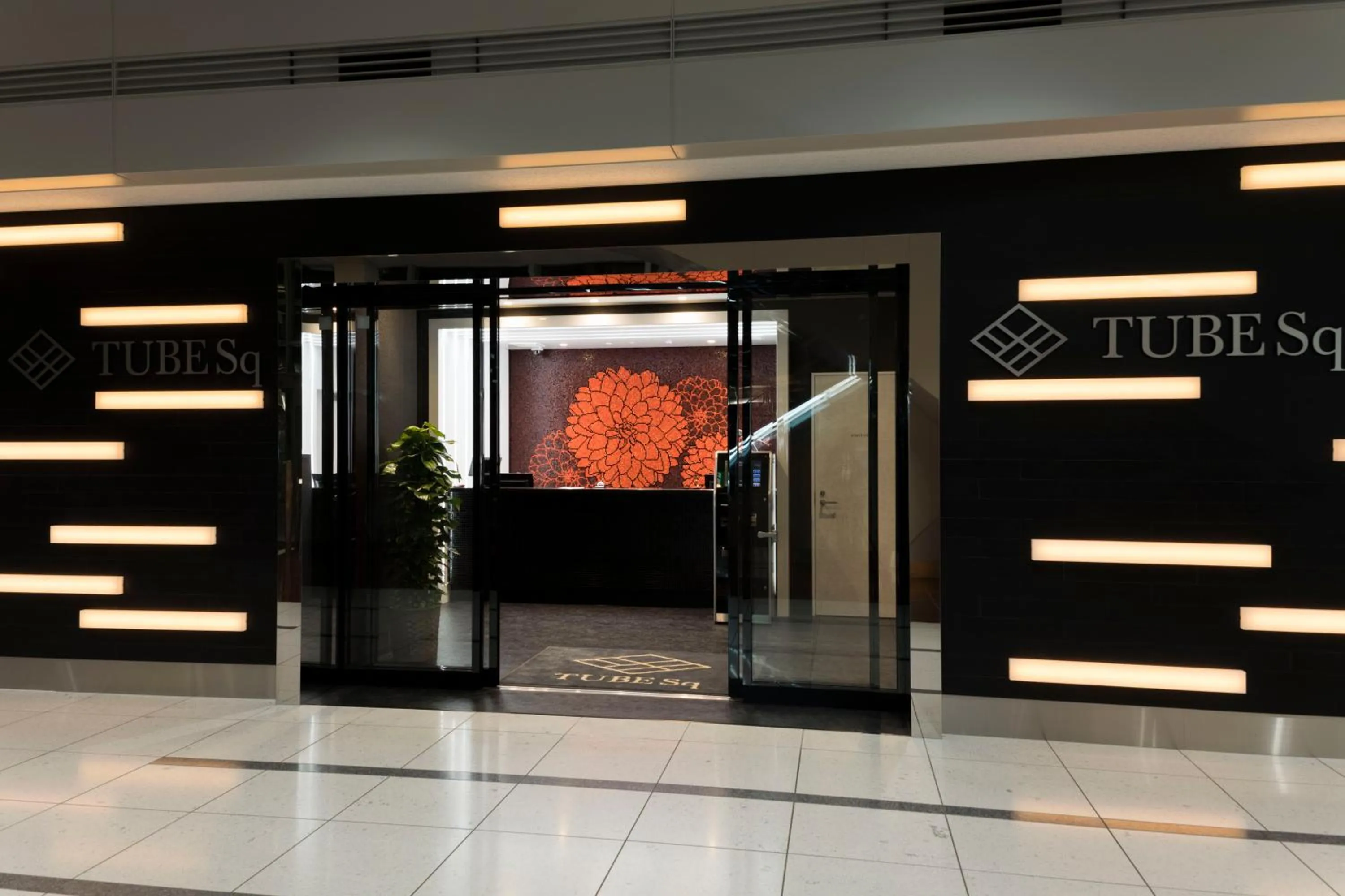 Facade/entrance in TUBE Sq