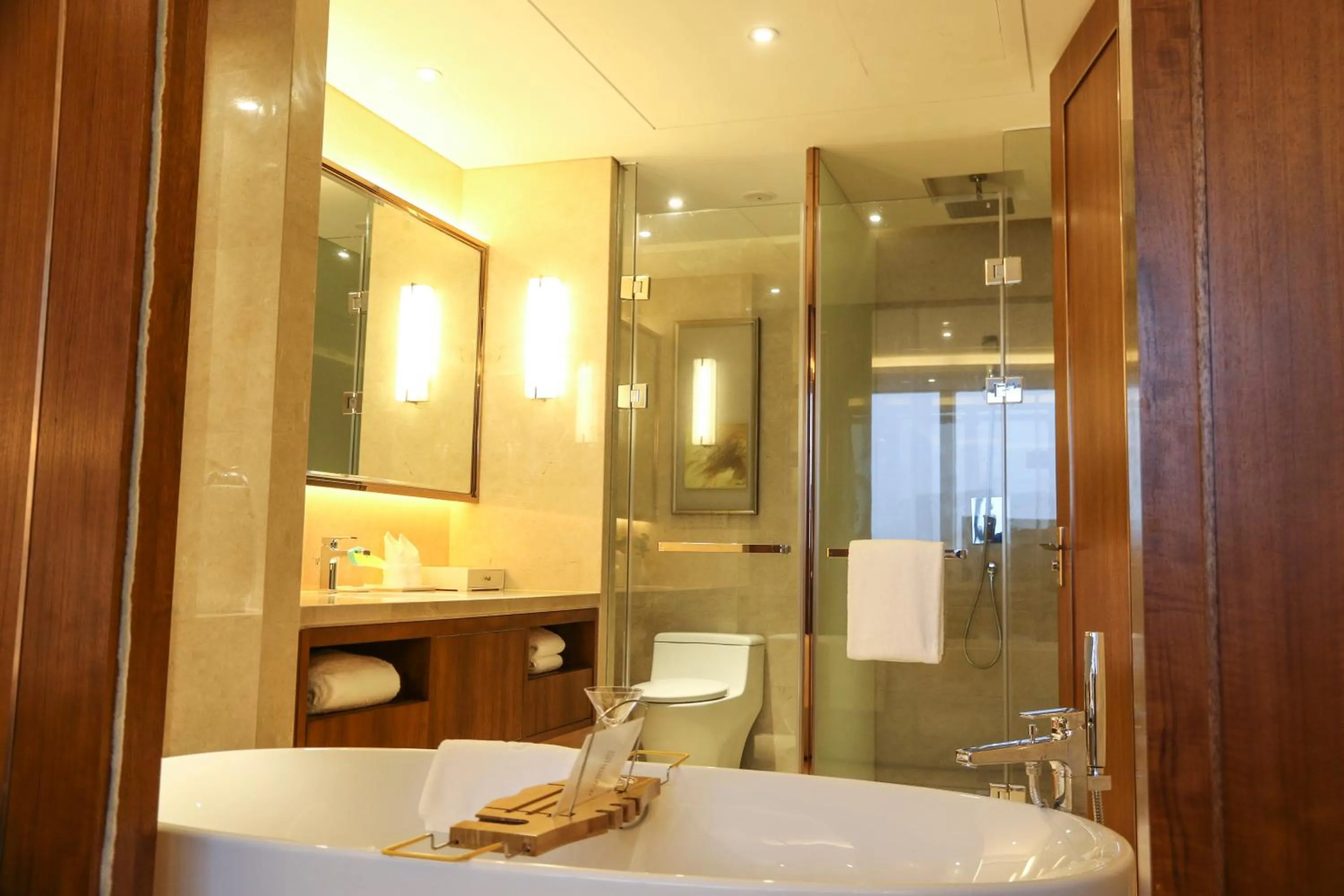 Bathroom in Jinling Shihu Garden Hotel