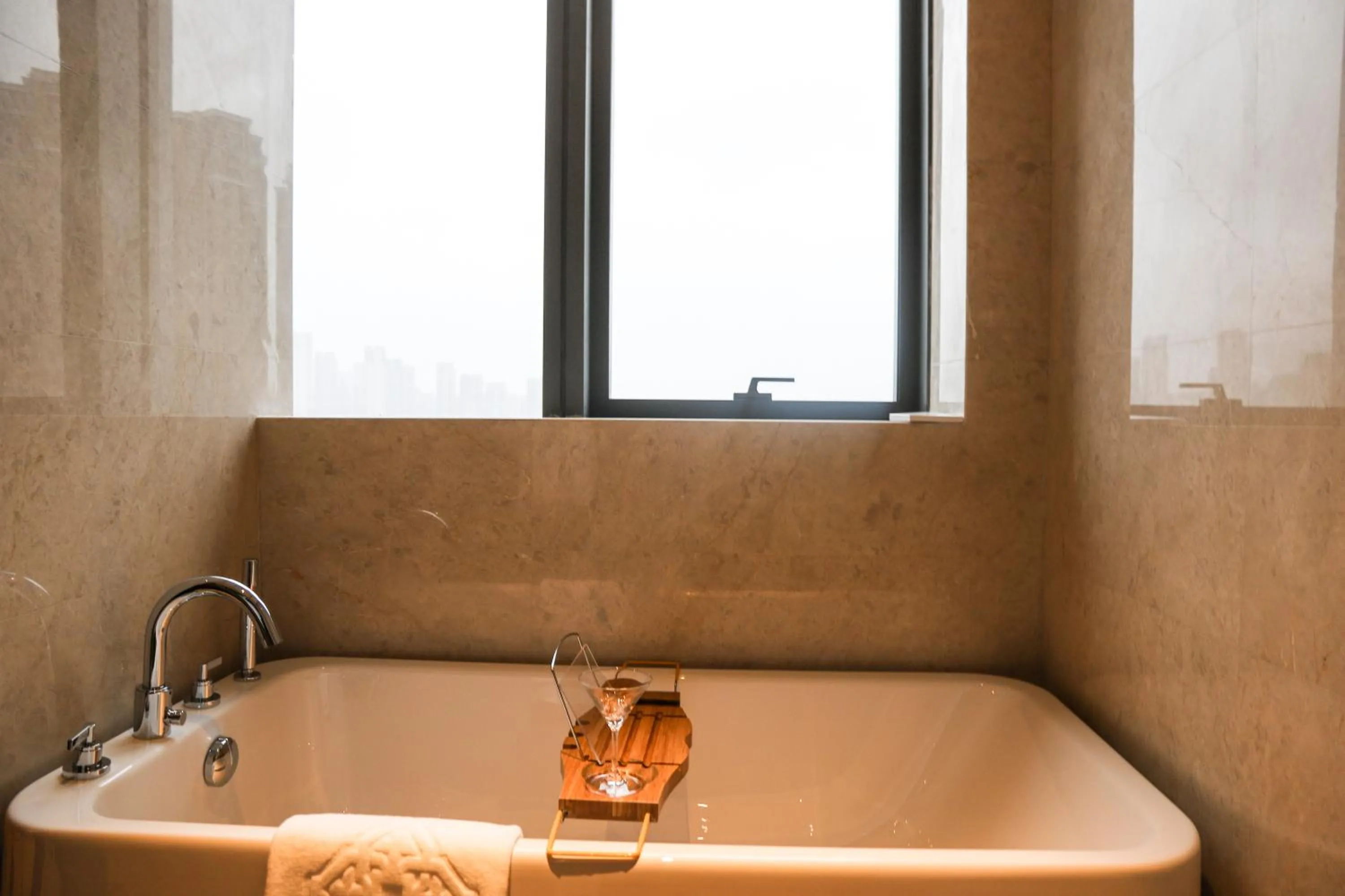 Bathroom in Jinling Shihu Garden Hotel