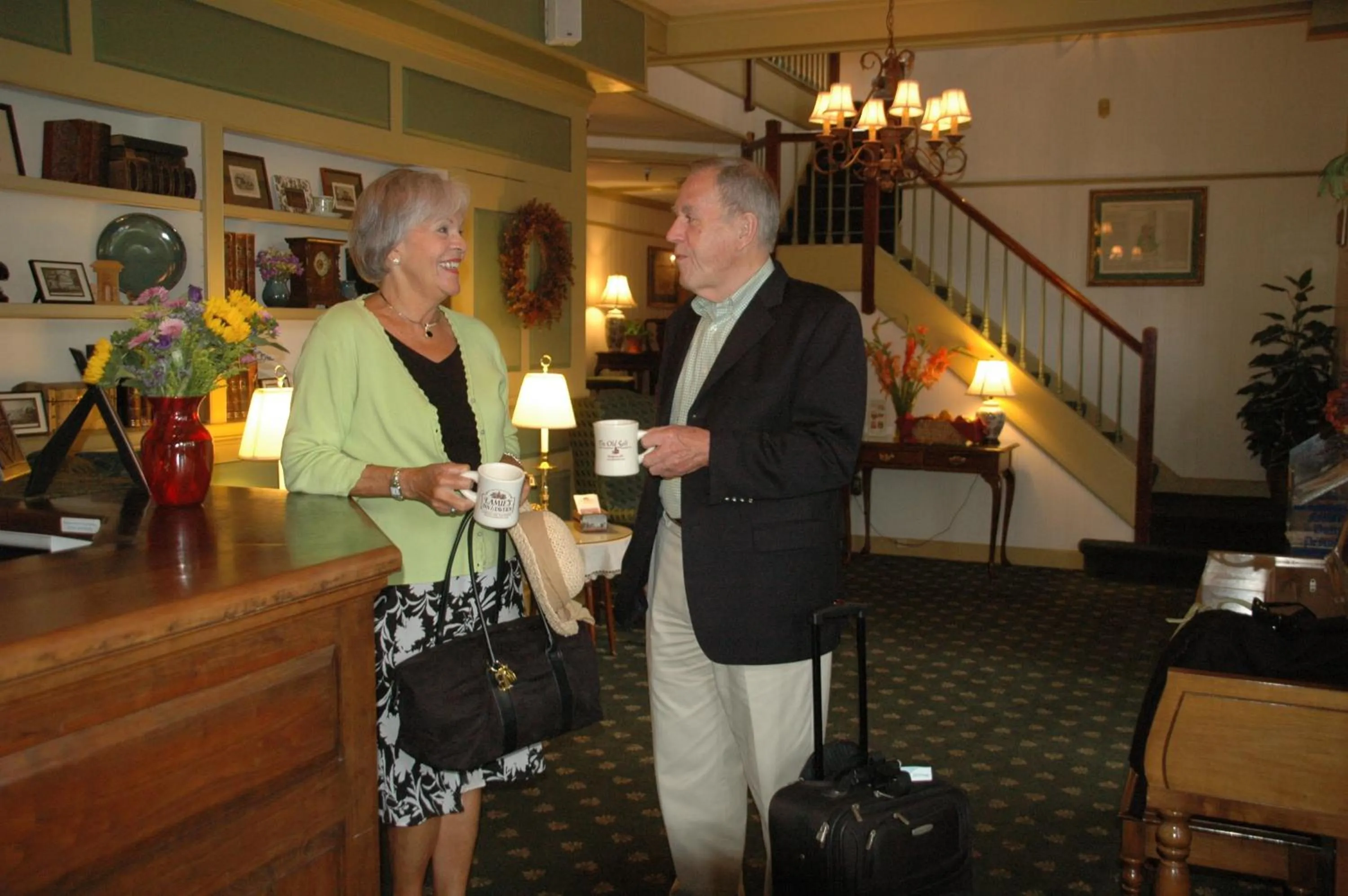 Lobby or reception in Lamies Inn & The Old Salt Tavern