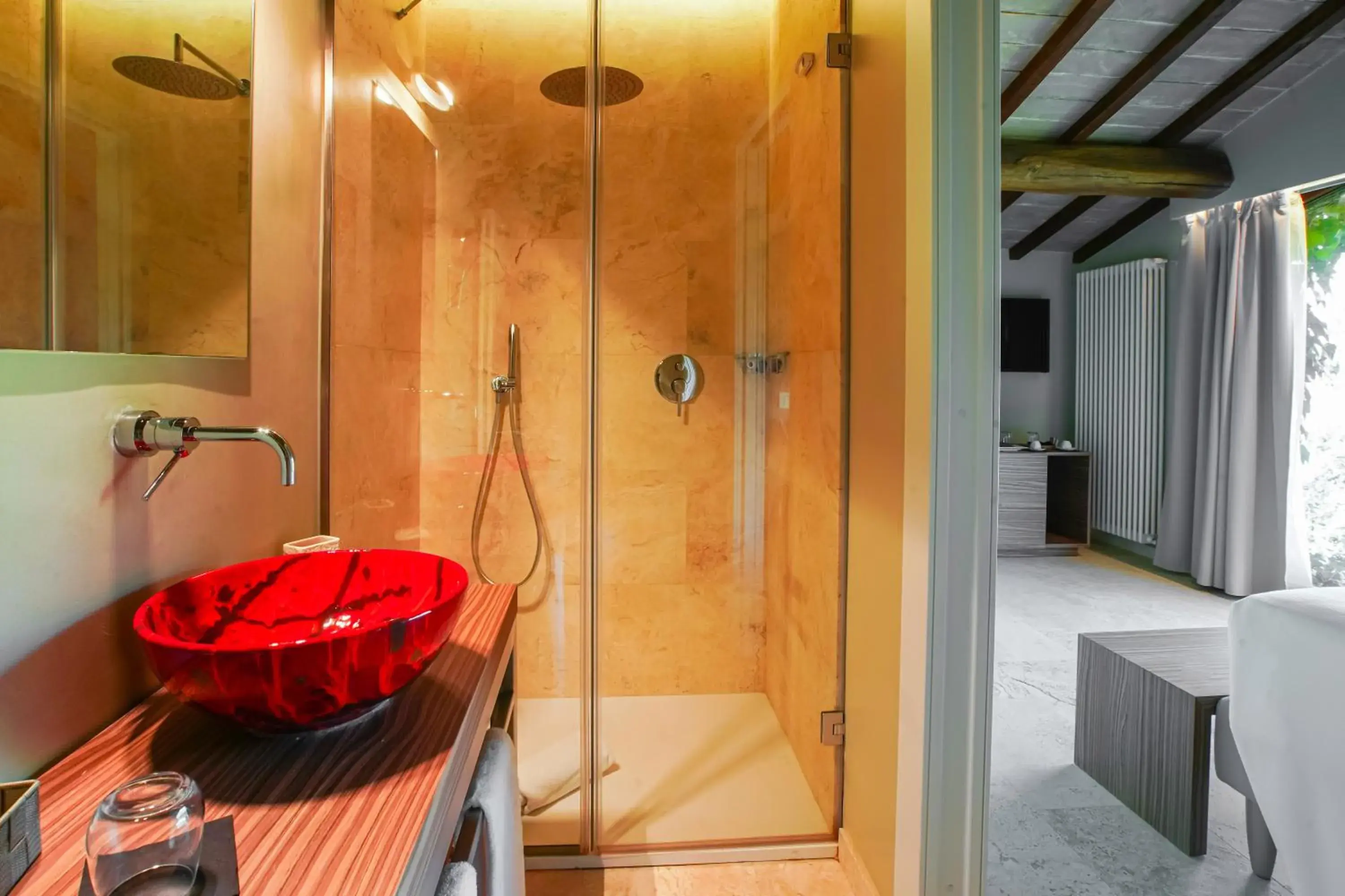 Deluxe Double or Twin Room with City View in Tenuta San Masseo - boutique farm resort & SPA Deluxe Double or Twin Room with City View in Tenuta San Masseo - boutique farm resort & SPA