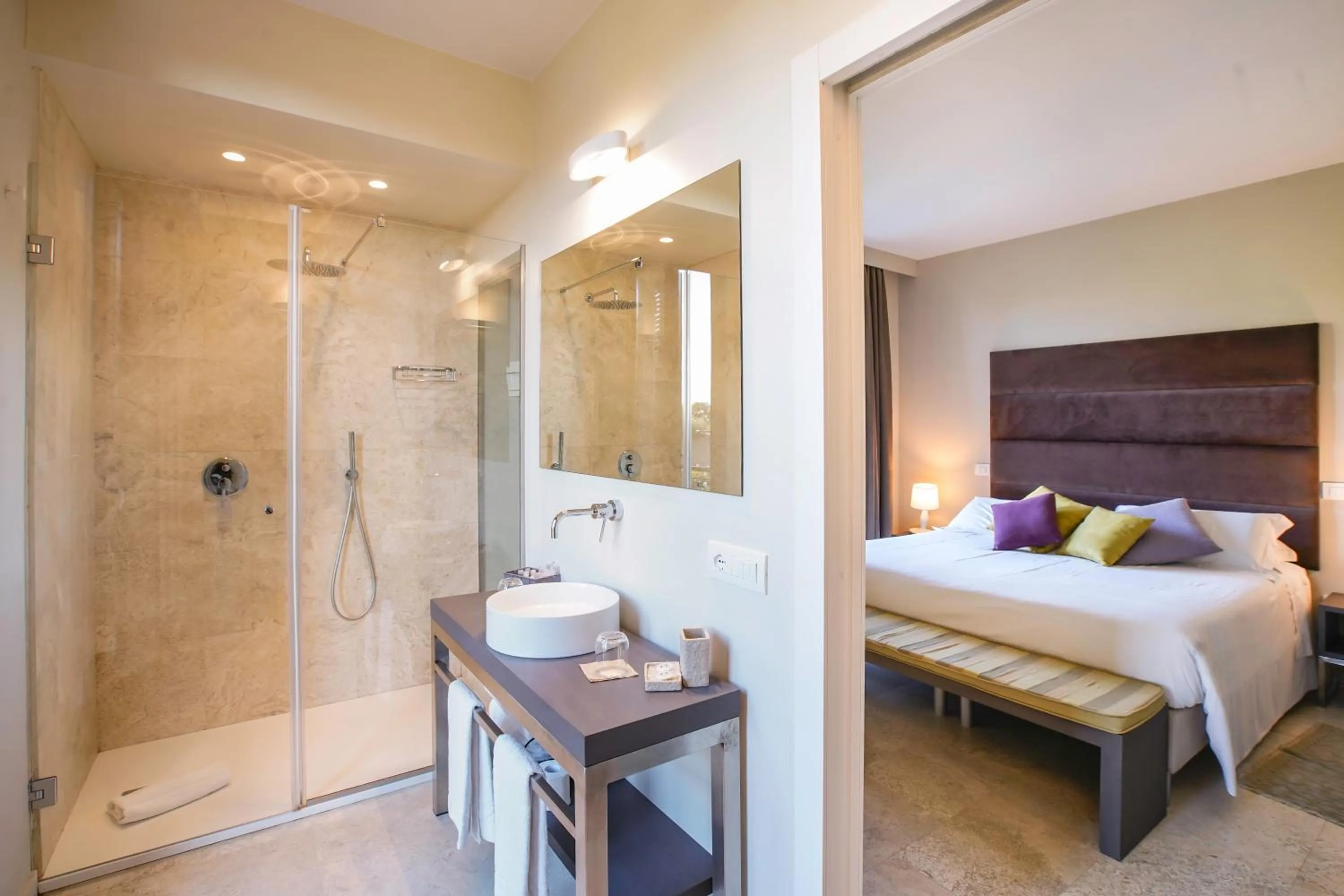 Shower in Tenuta San Masseo - boutique farm resort & SPA