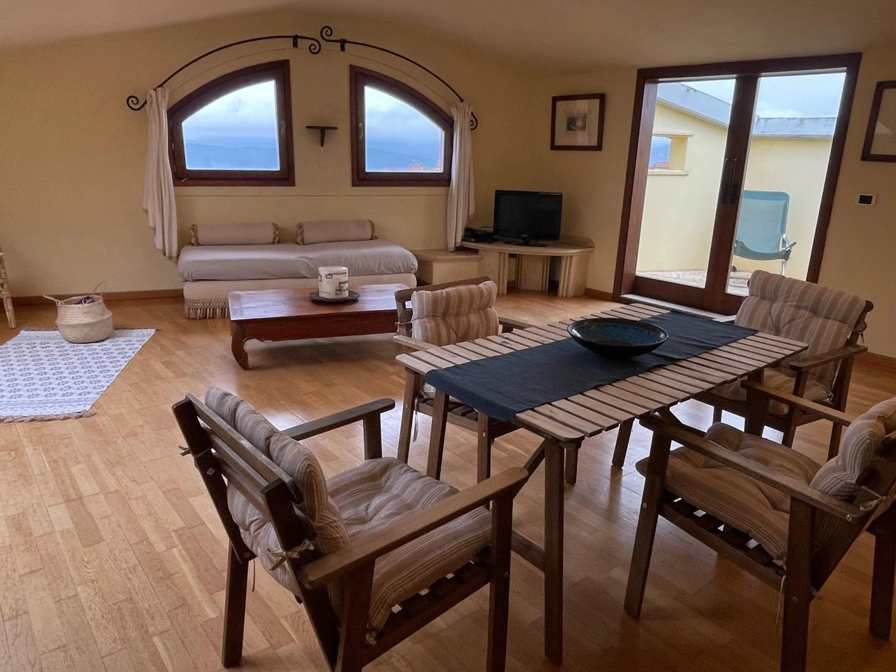Seating area in Villa Soprana by Agenzia SolturElba