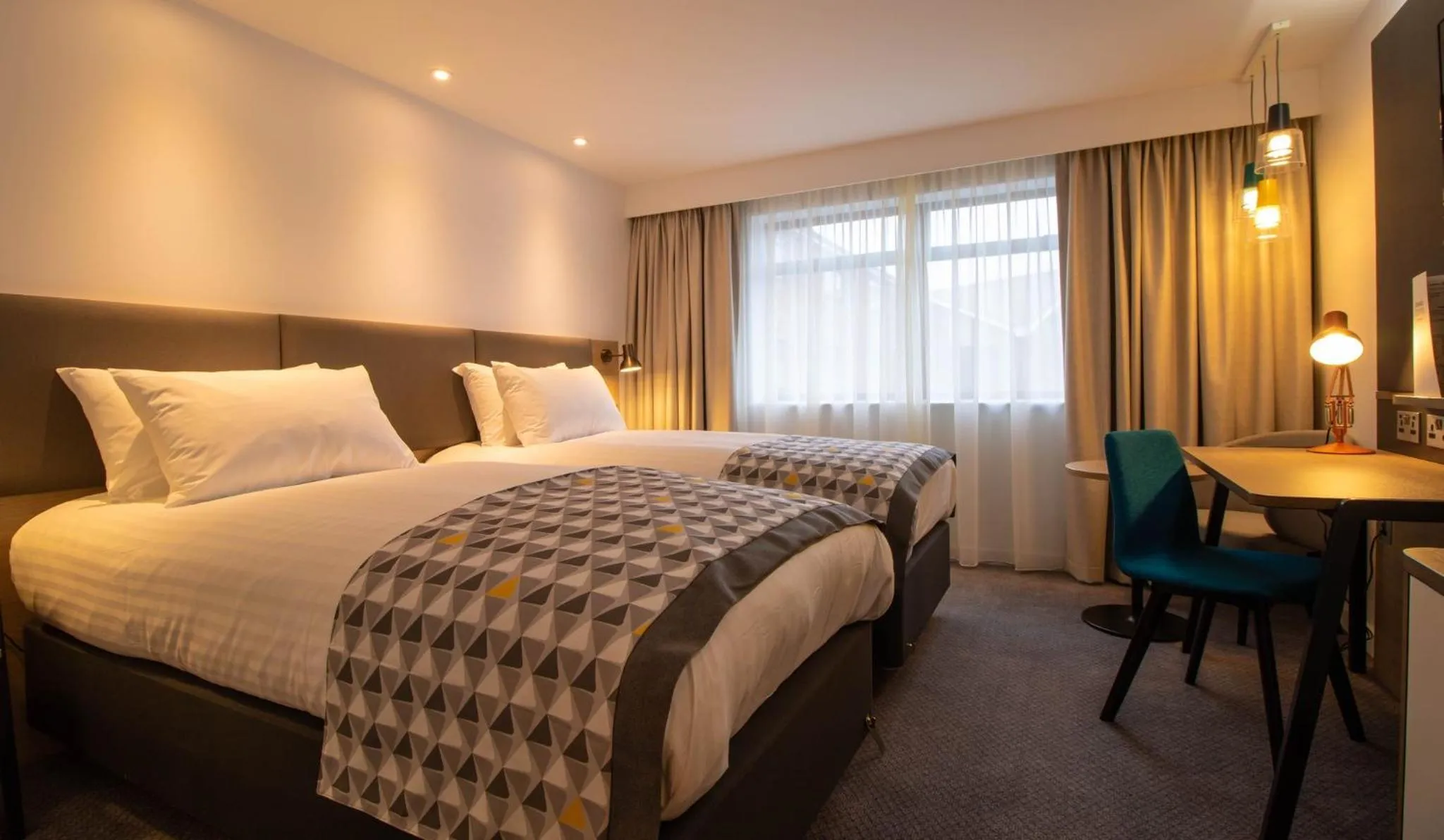 Photo of the whole room, Bed in Holiday Inn - Leicester - Wigston by IHG