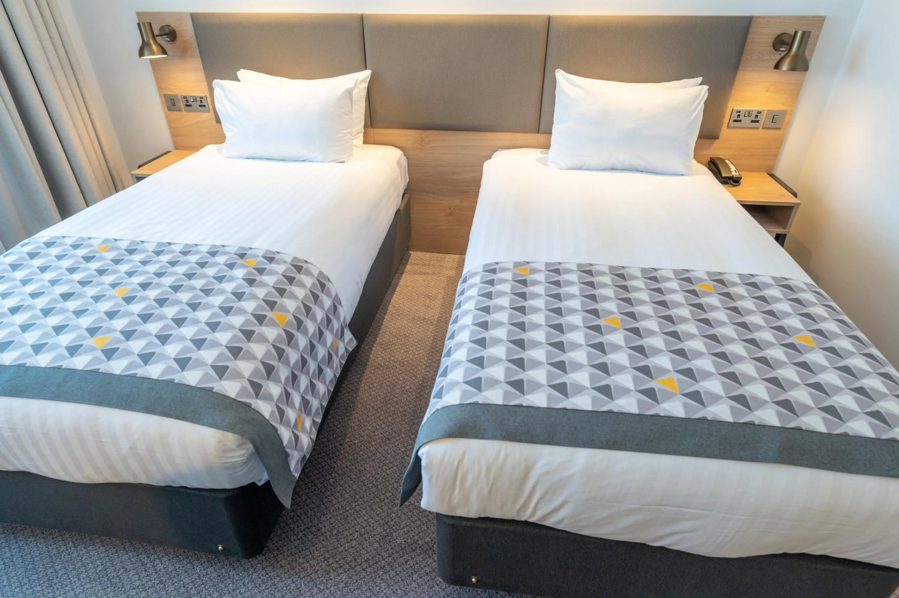 Photo of the whole room, Bed in Holiday Inn - Leicester - Wigston by IHG