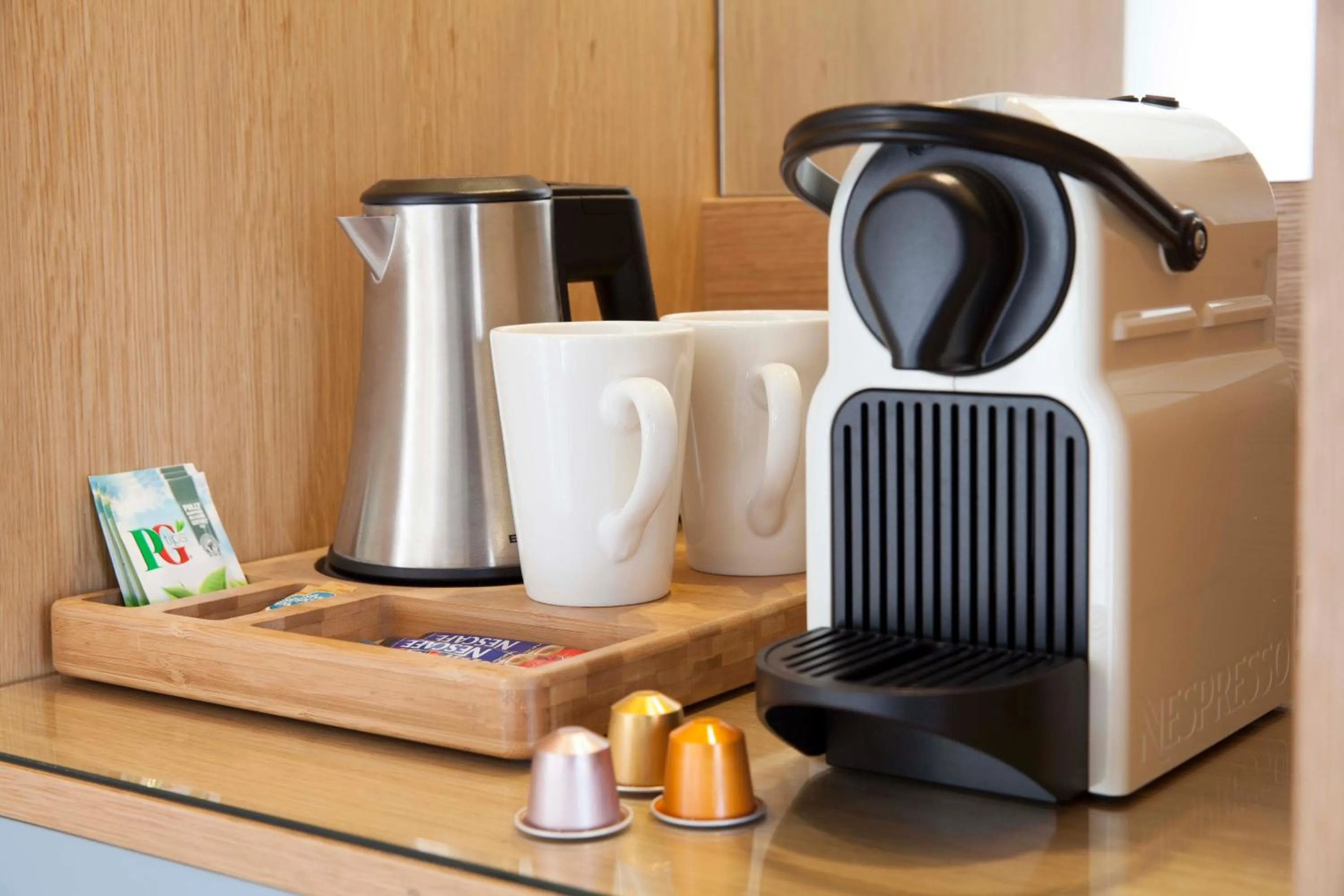 On site in The Orchid Hotel