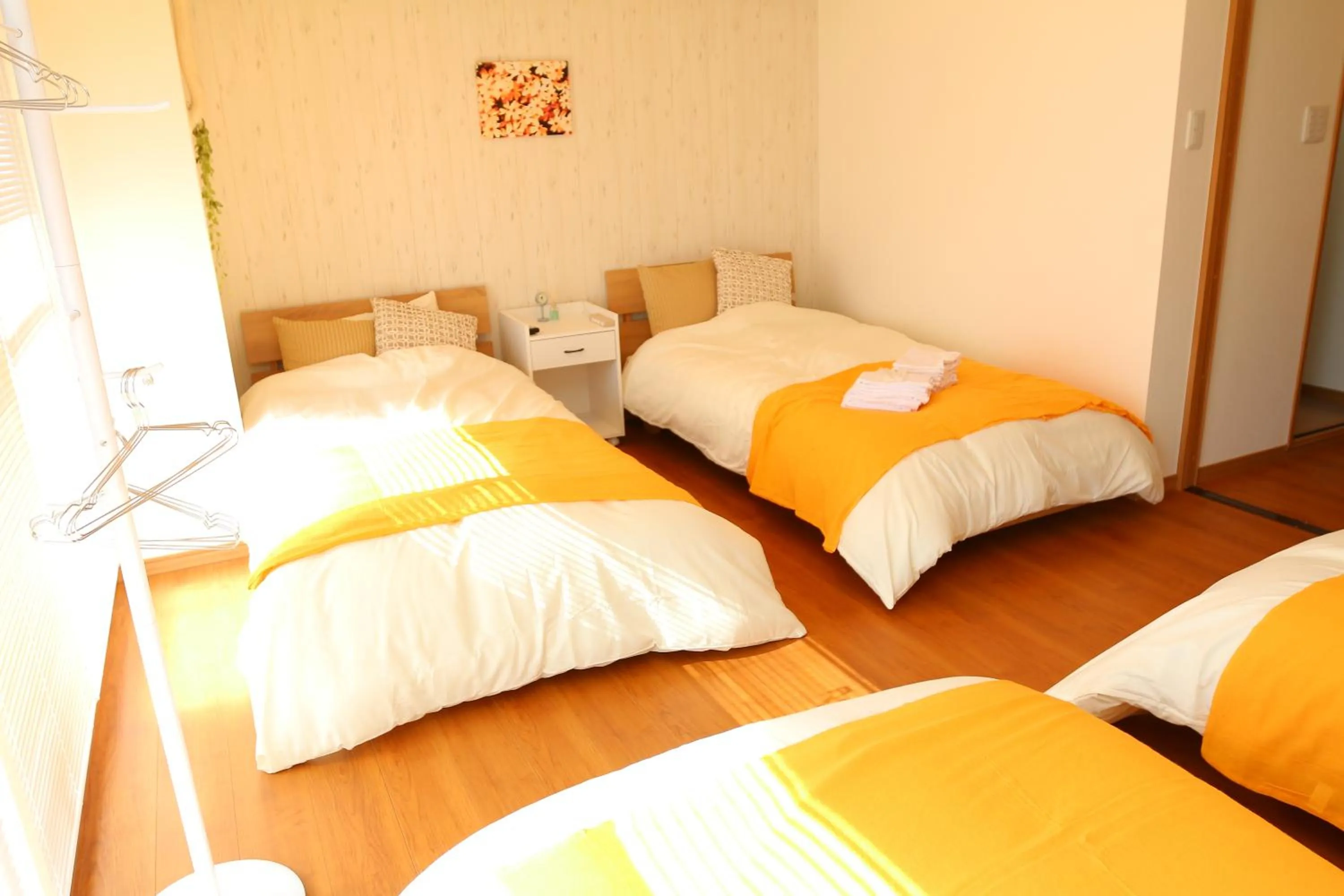 Bedroom, Bed in Chidori Inn Fukuromachi Hiroshima