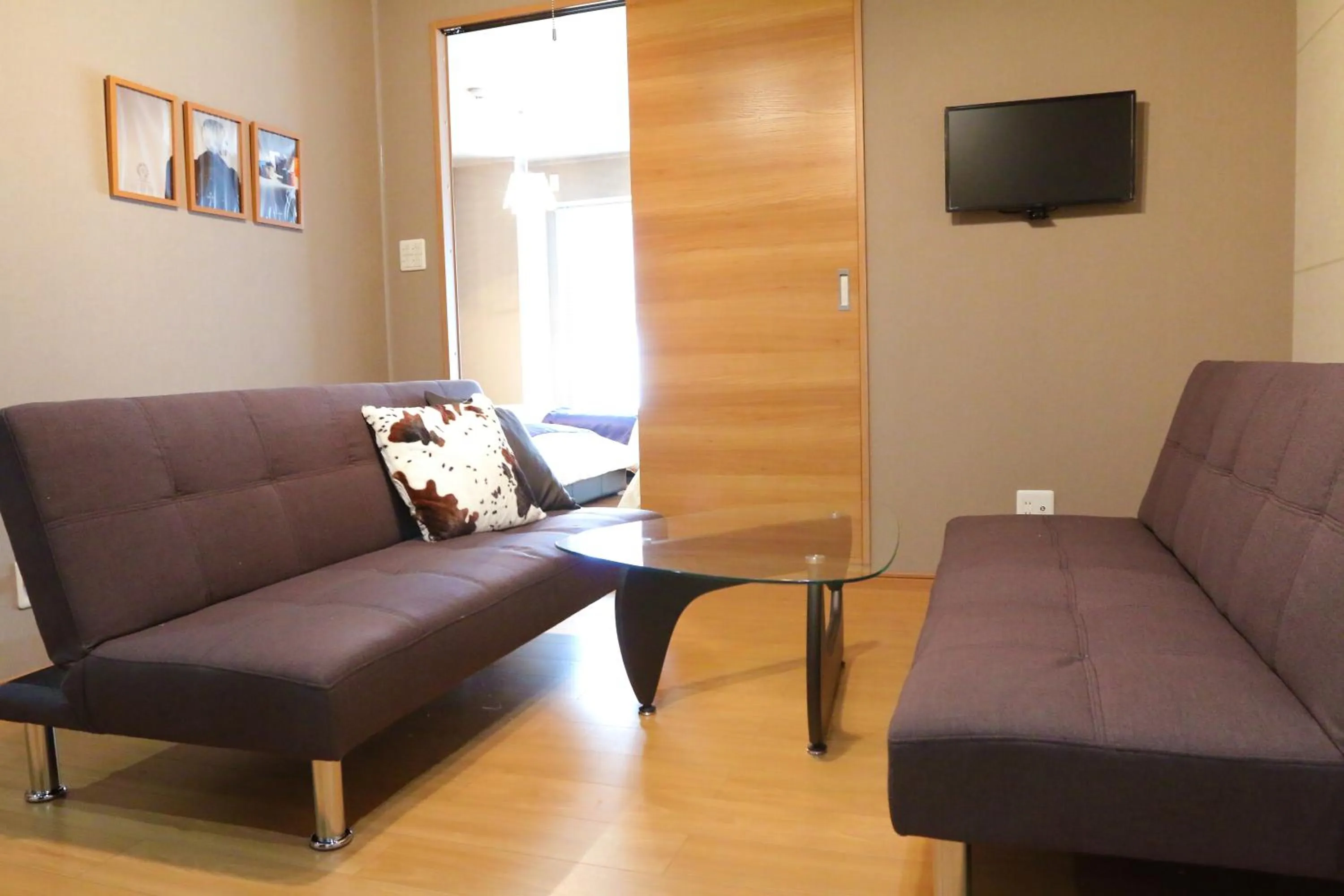 Living room in Chidori Inn Fukuromachi Hiroshima