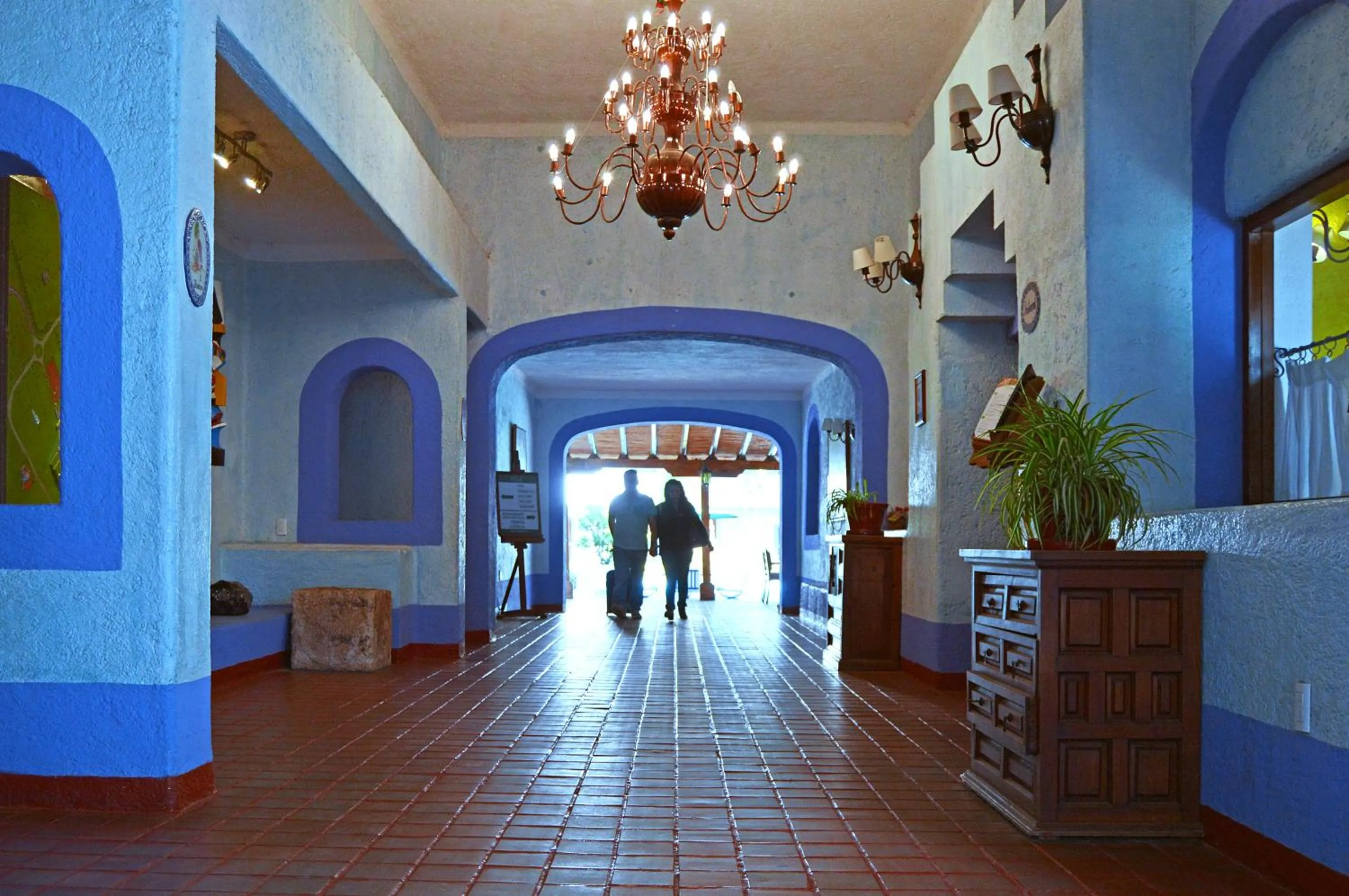 Lobby or reception in Villas Arqueologicas Teotihuacan