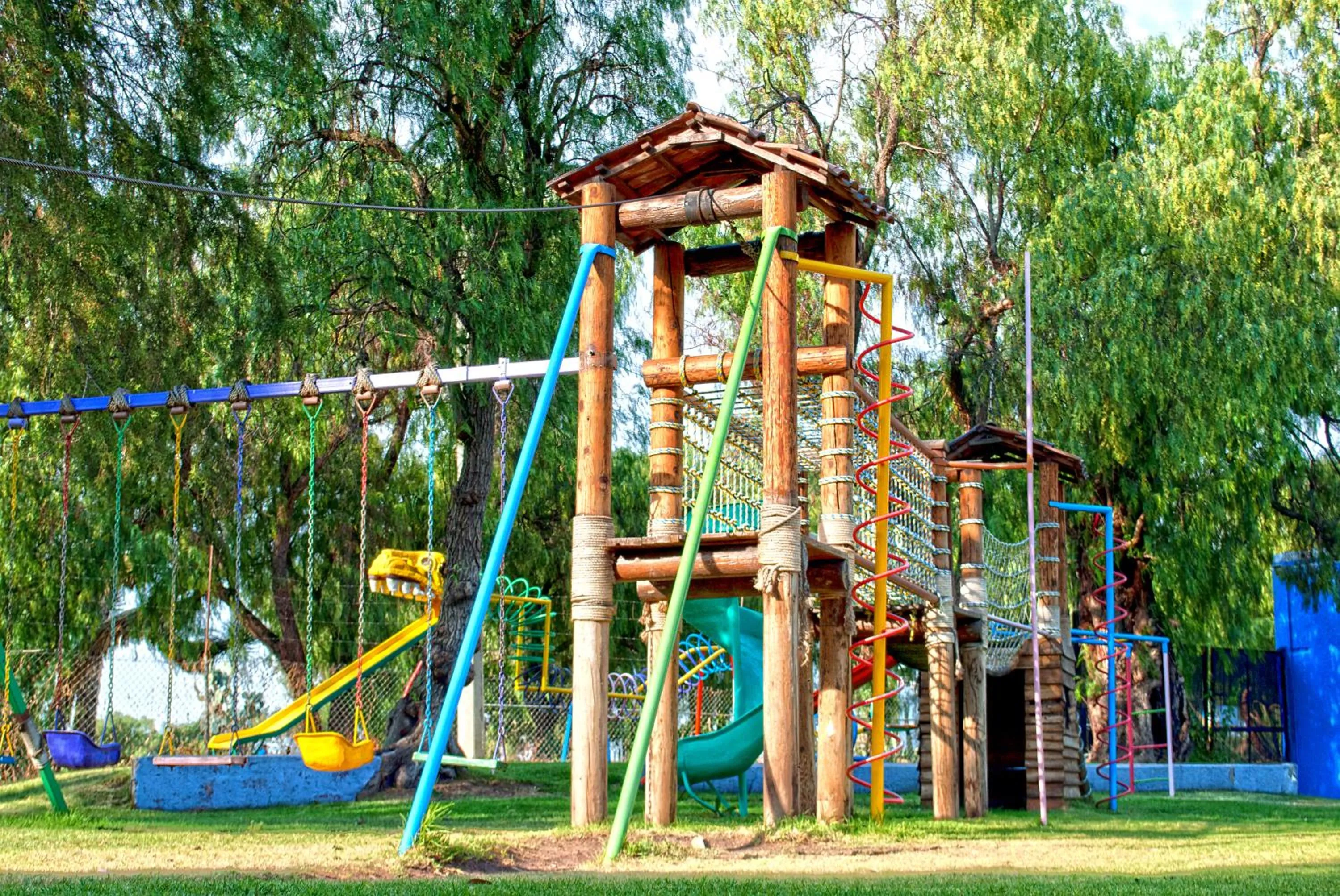 Garden in Villas Arqueologicas Teotihuacan