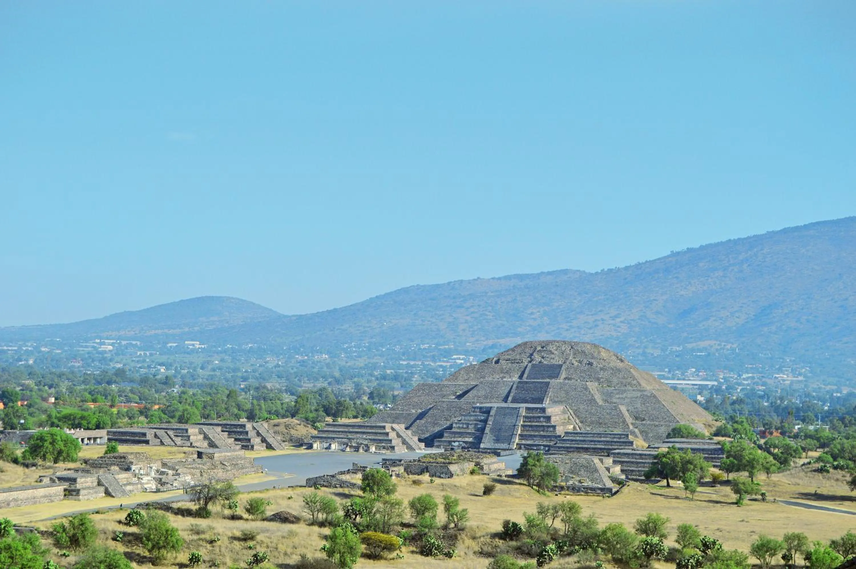 Landmark view in Villas Arqueologicas Teotihuacan