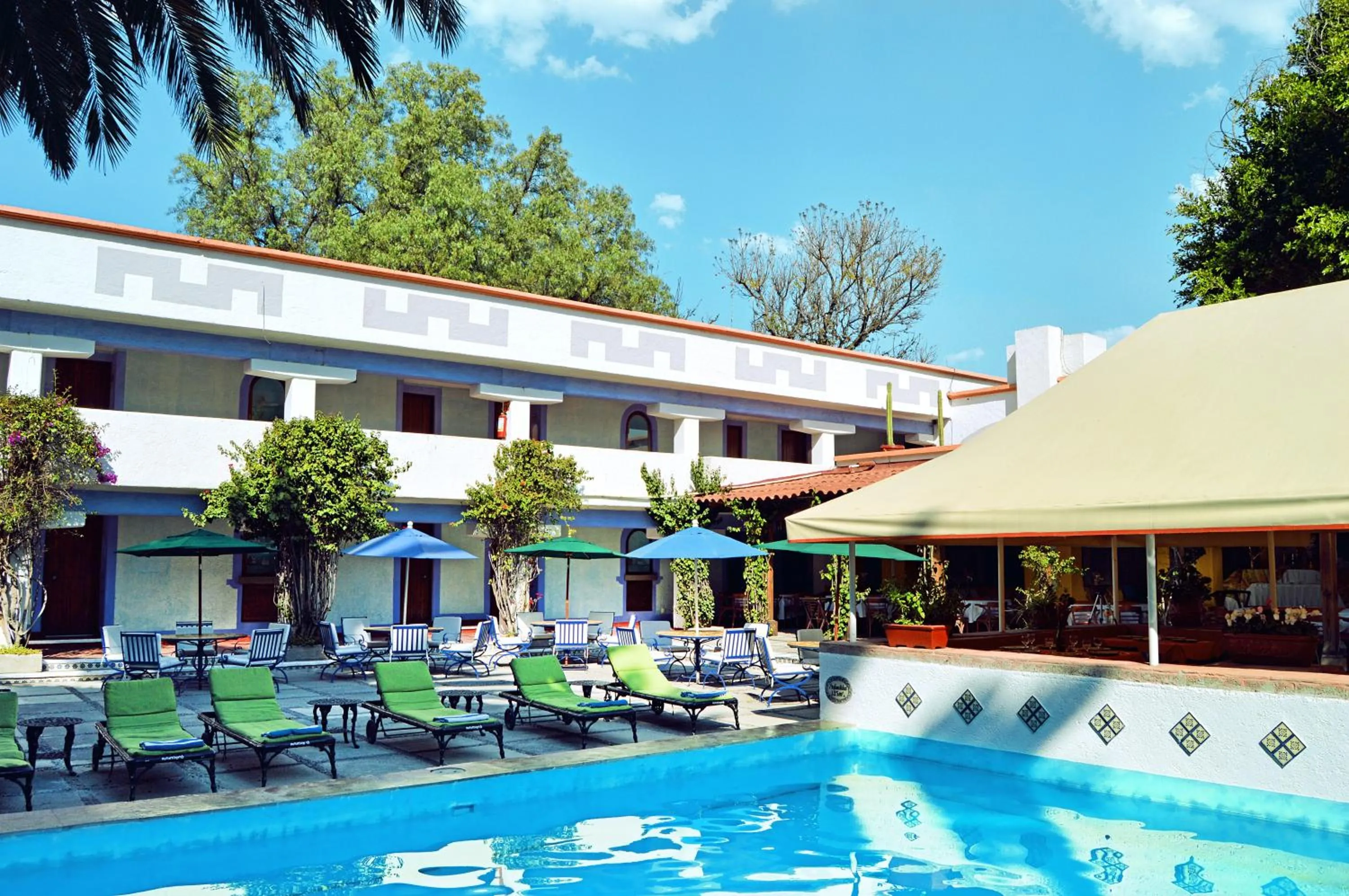 Swimming pool in Villas Arqueologicas Teotihuacan
