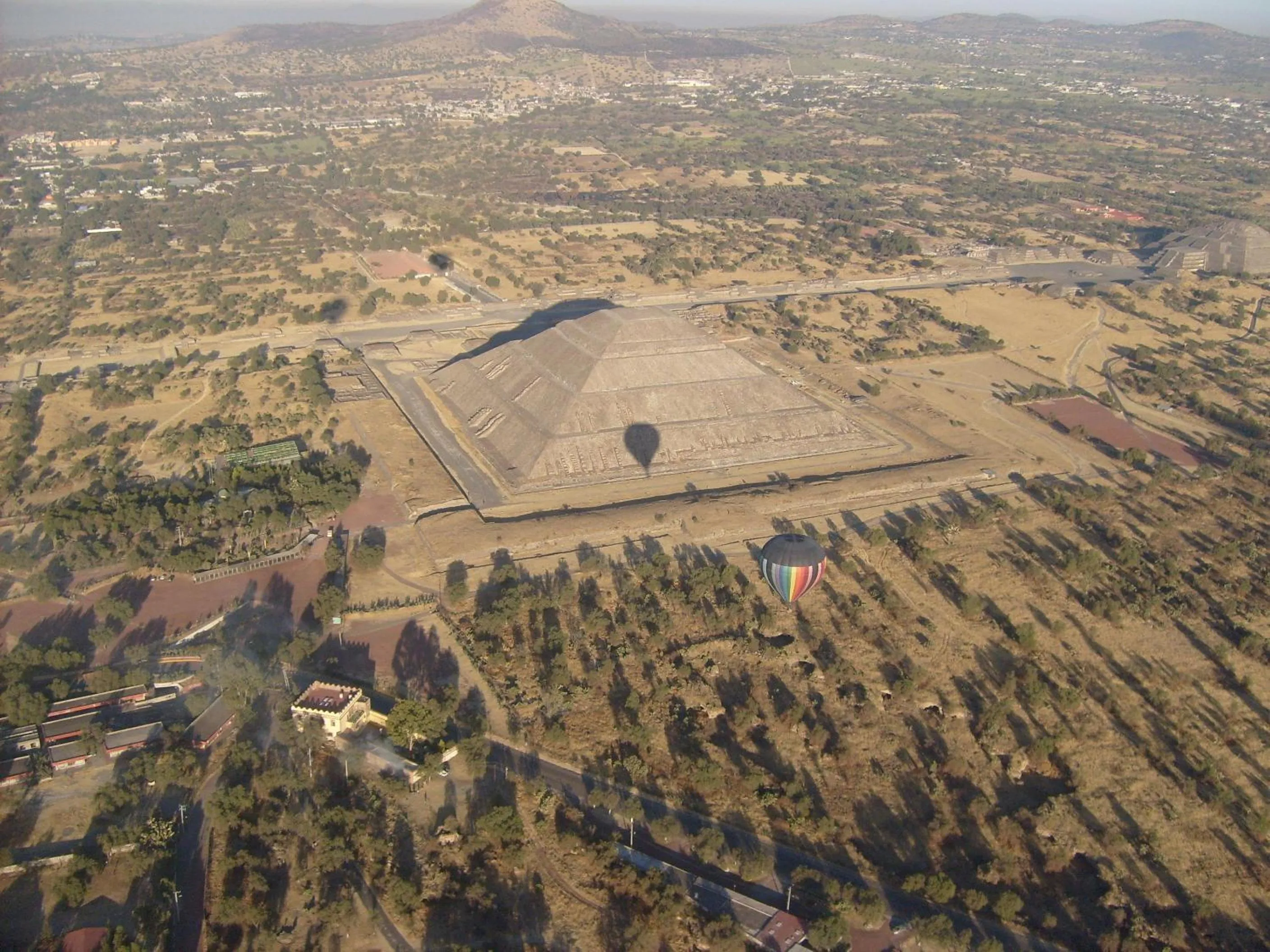 Landmark view in Villas Arqueologicas Teotihuacan