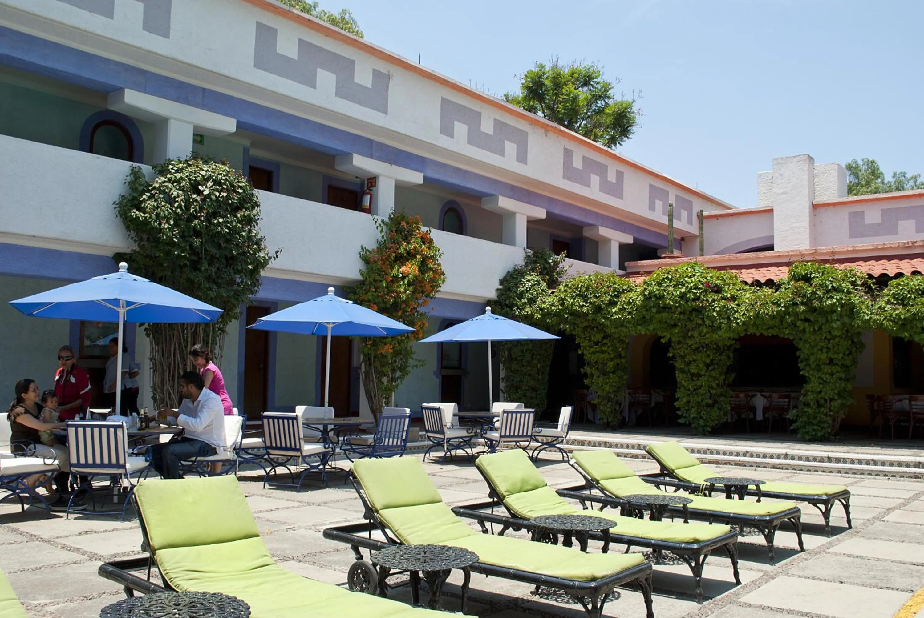 Patio in Villas Arqueologicas Teotihuacan