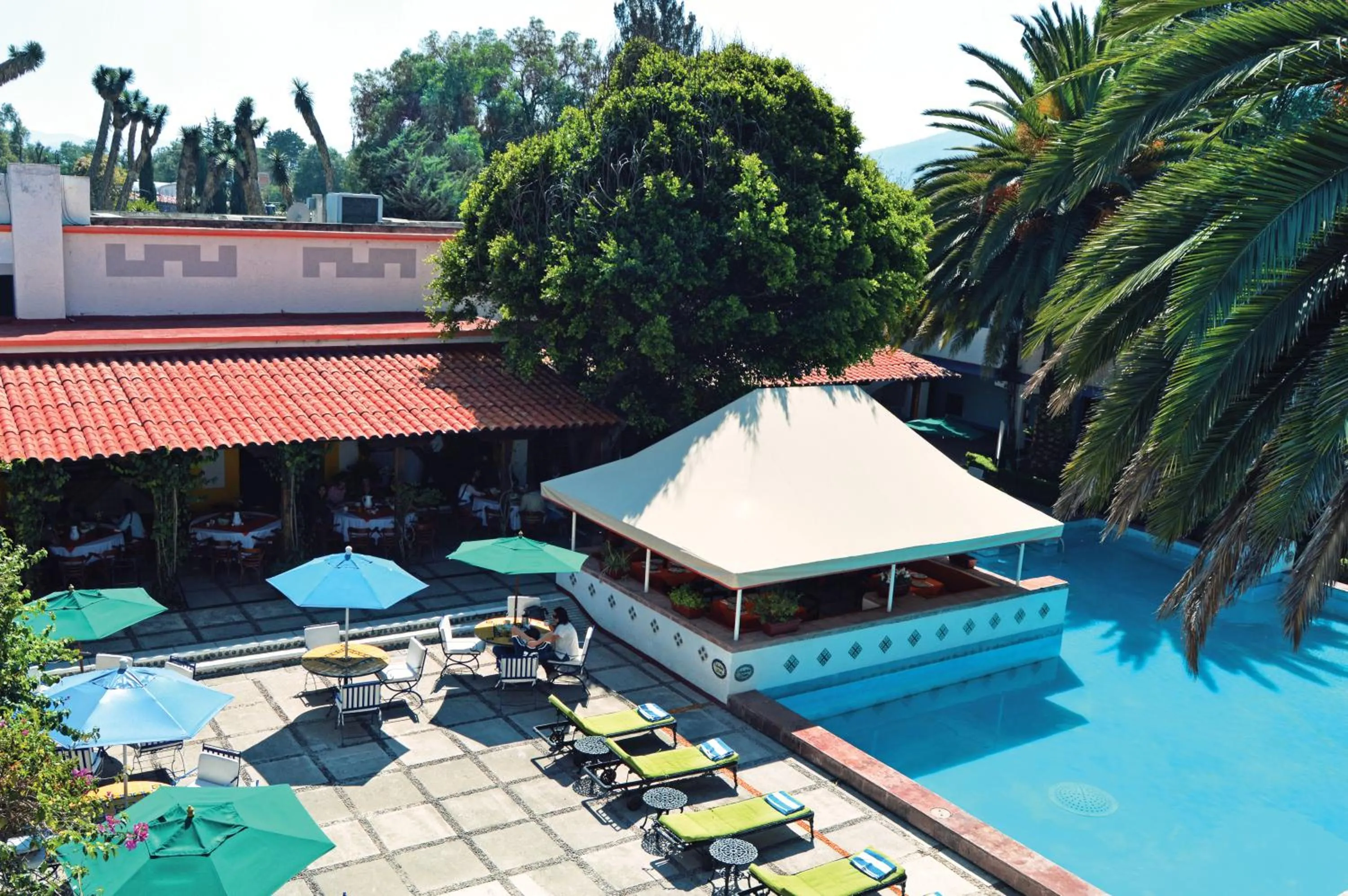 Swimming pool in Villas Arqueologicas Teotihuacan