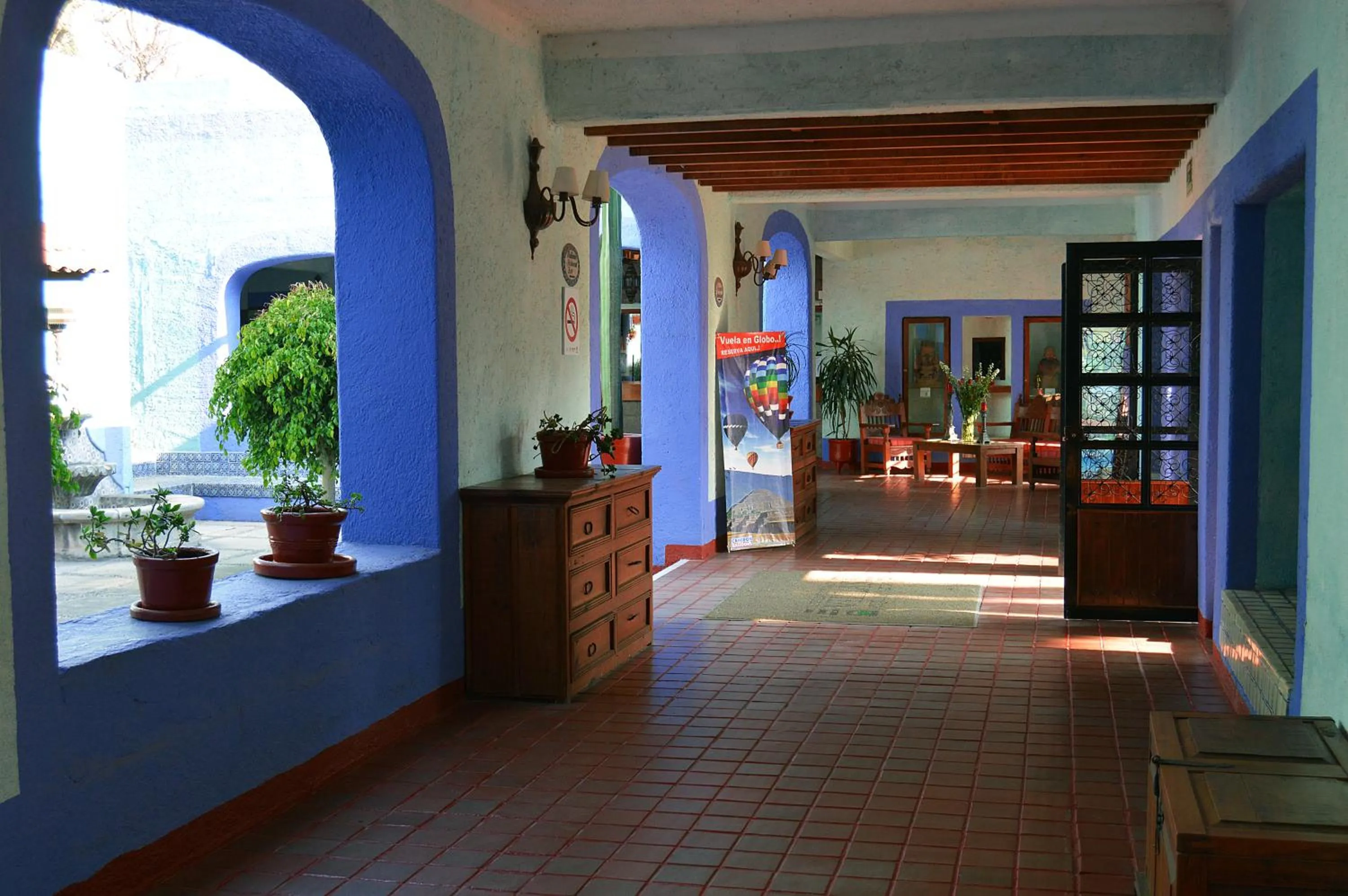 Lobby or reception in Villas Arqueologicas Teotihuacan