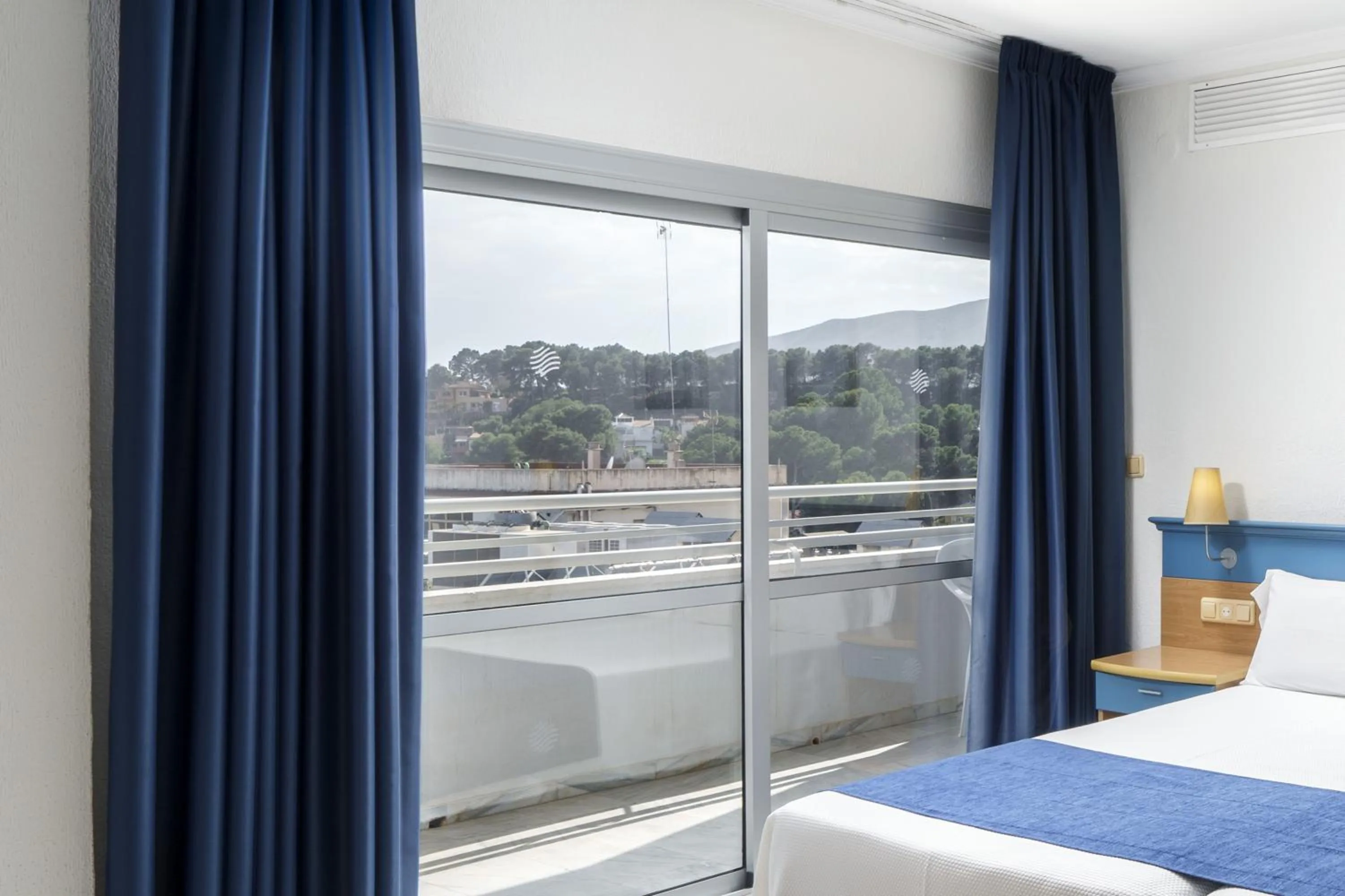 View (from property/room), Bed in AluaSun Costa Park