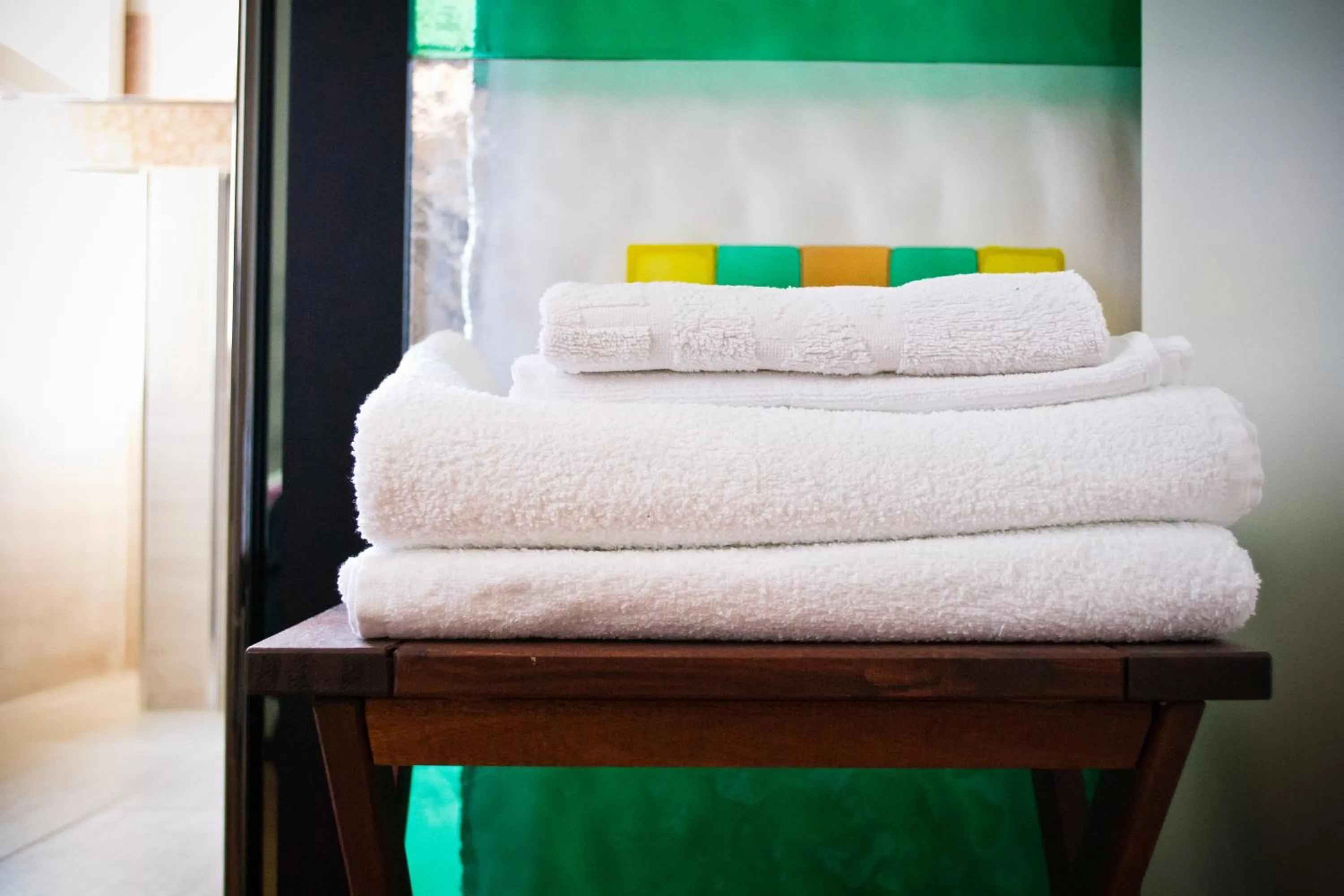 Bathroom, Bed in san nicola d'amare