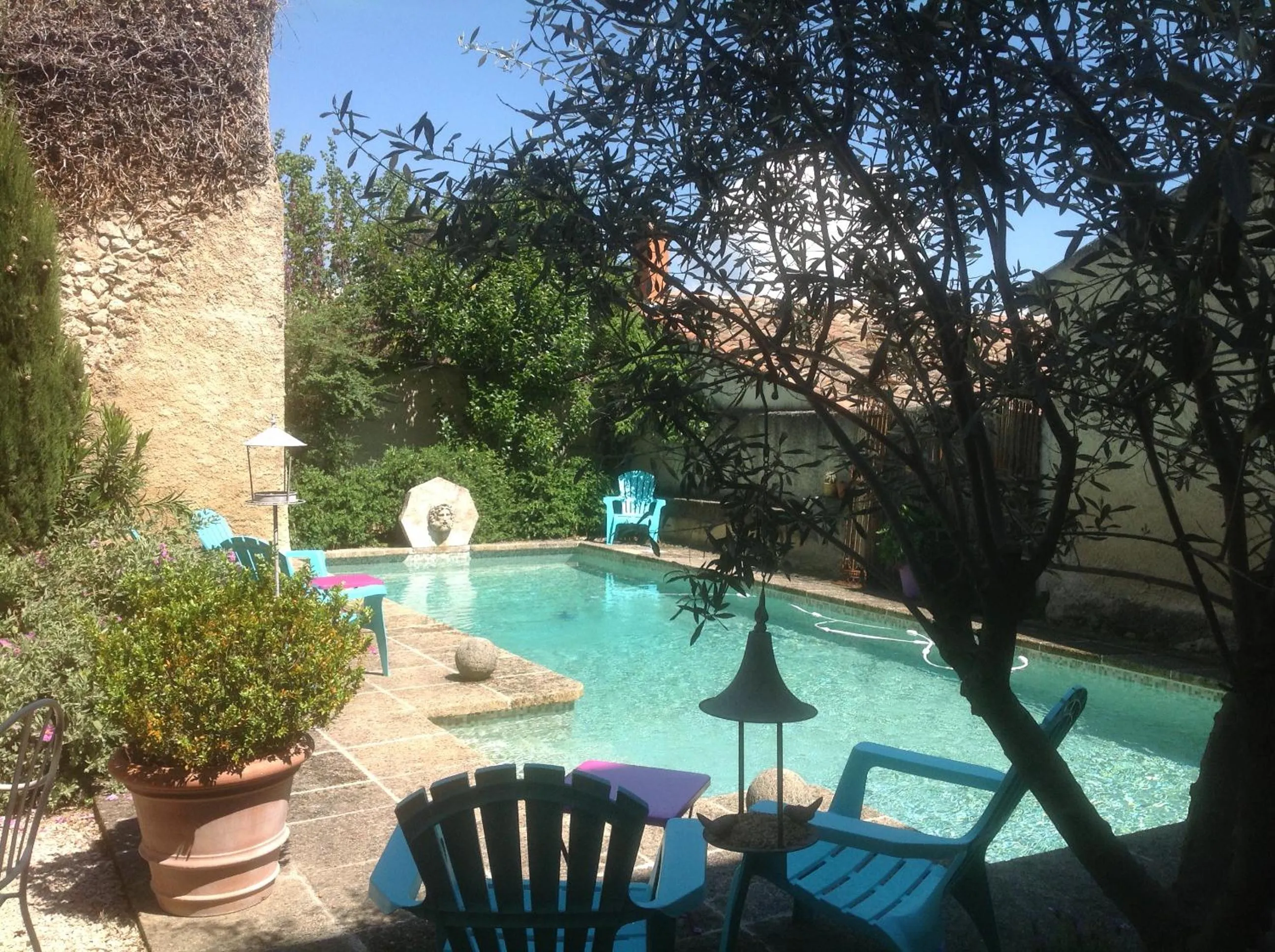 Garden in Le petit Figuier