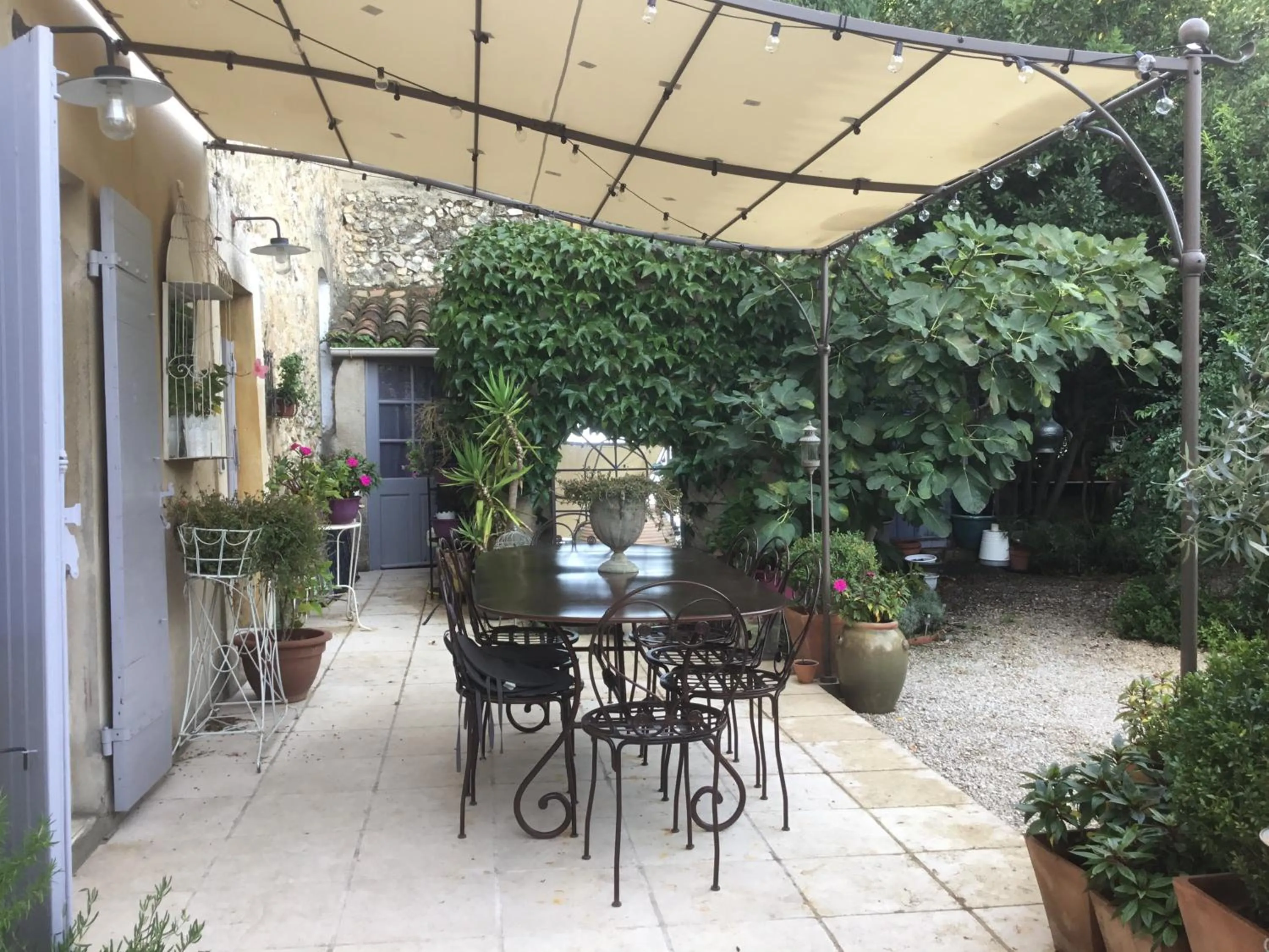 Garden in Le petit Figuier