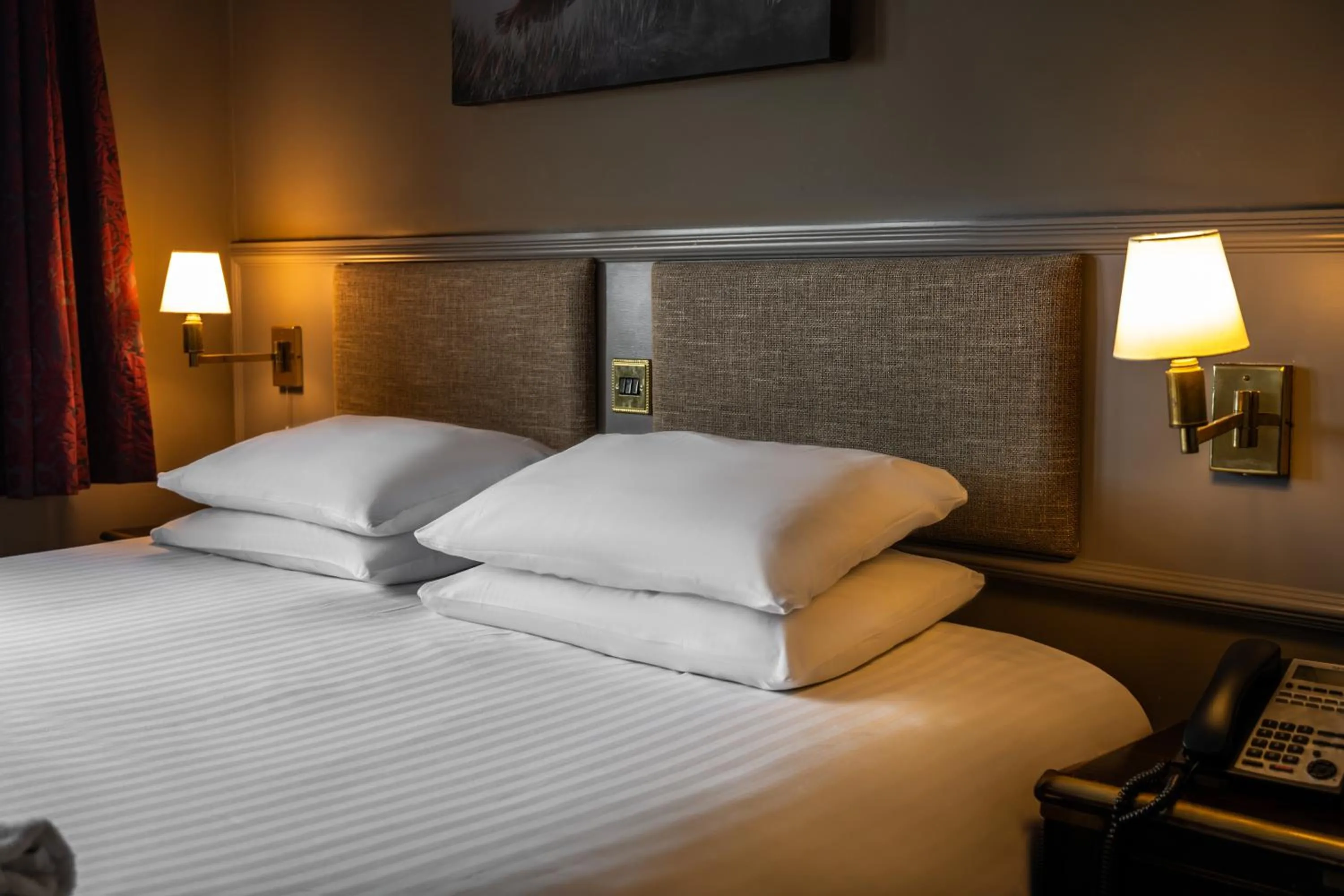 Bed in Pennine Manor Hotel