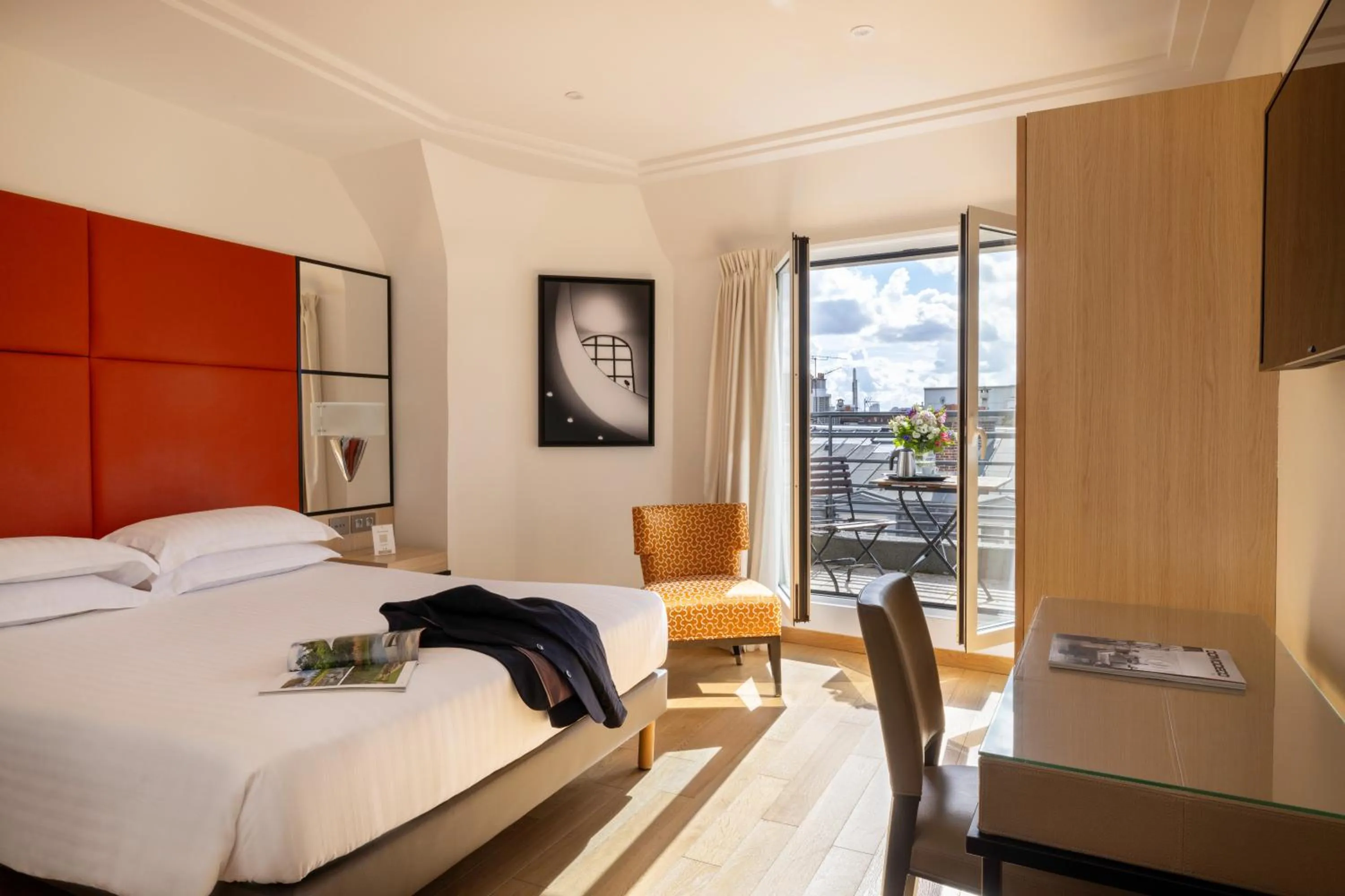 Bedroom, Bed in Hôtel De Castiglione