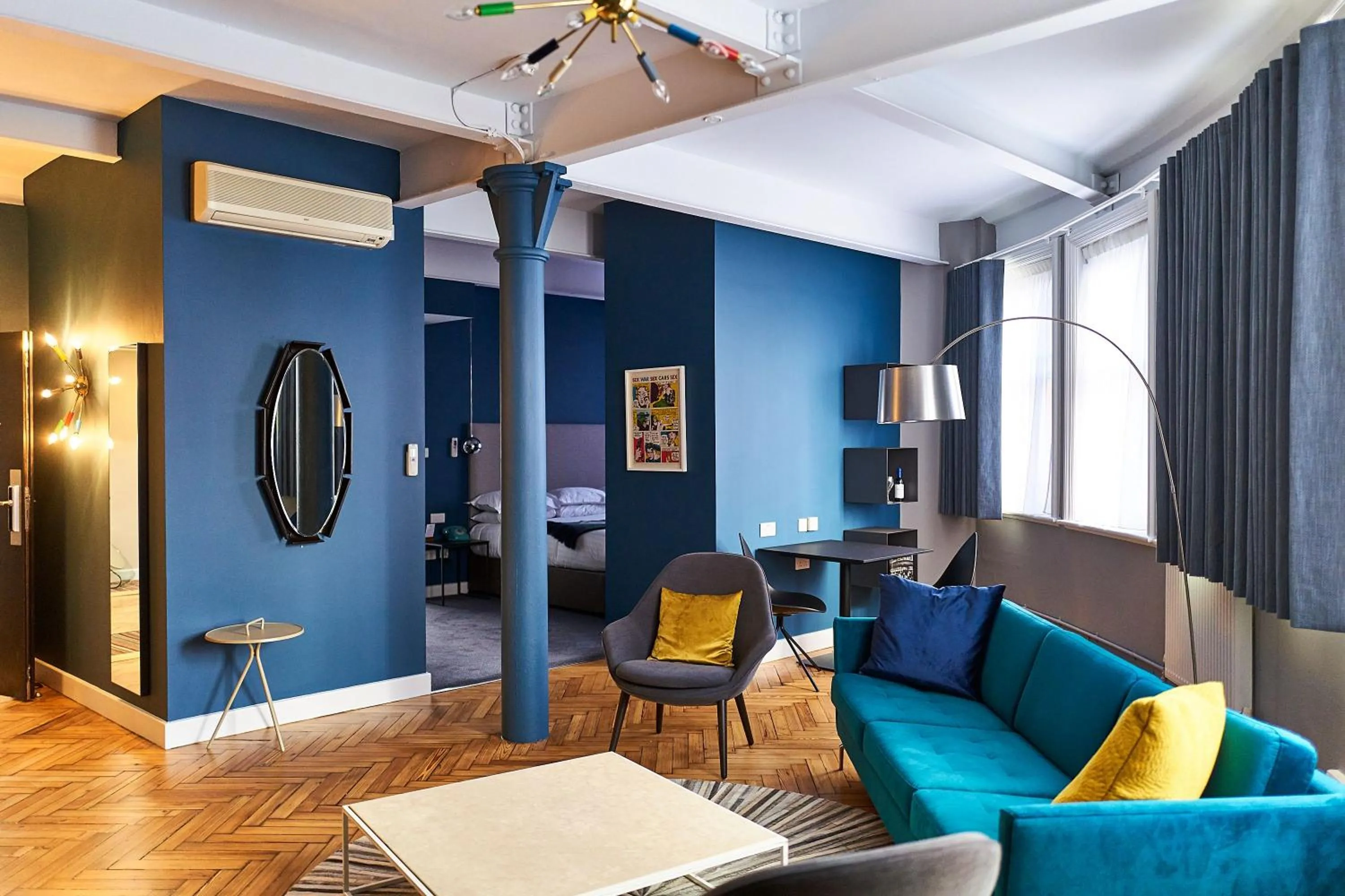 Living room in ABode Manchester