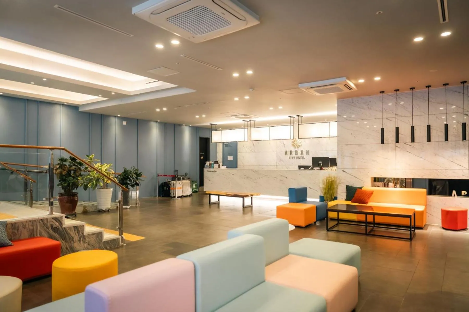 Lobby or reception in Arban City Hotel