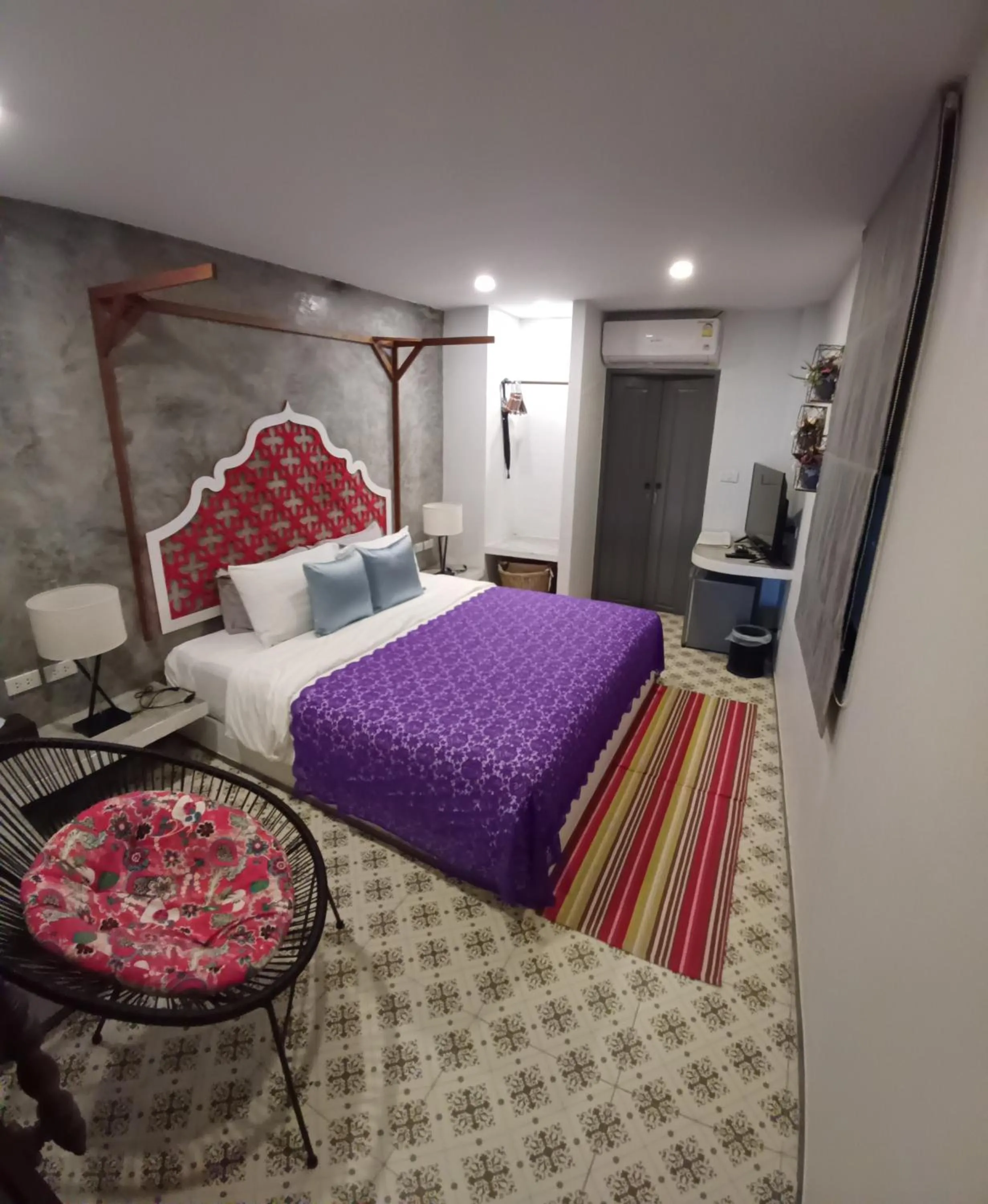 Bed in Mukrada House Boutique Hometel Krabi