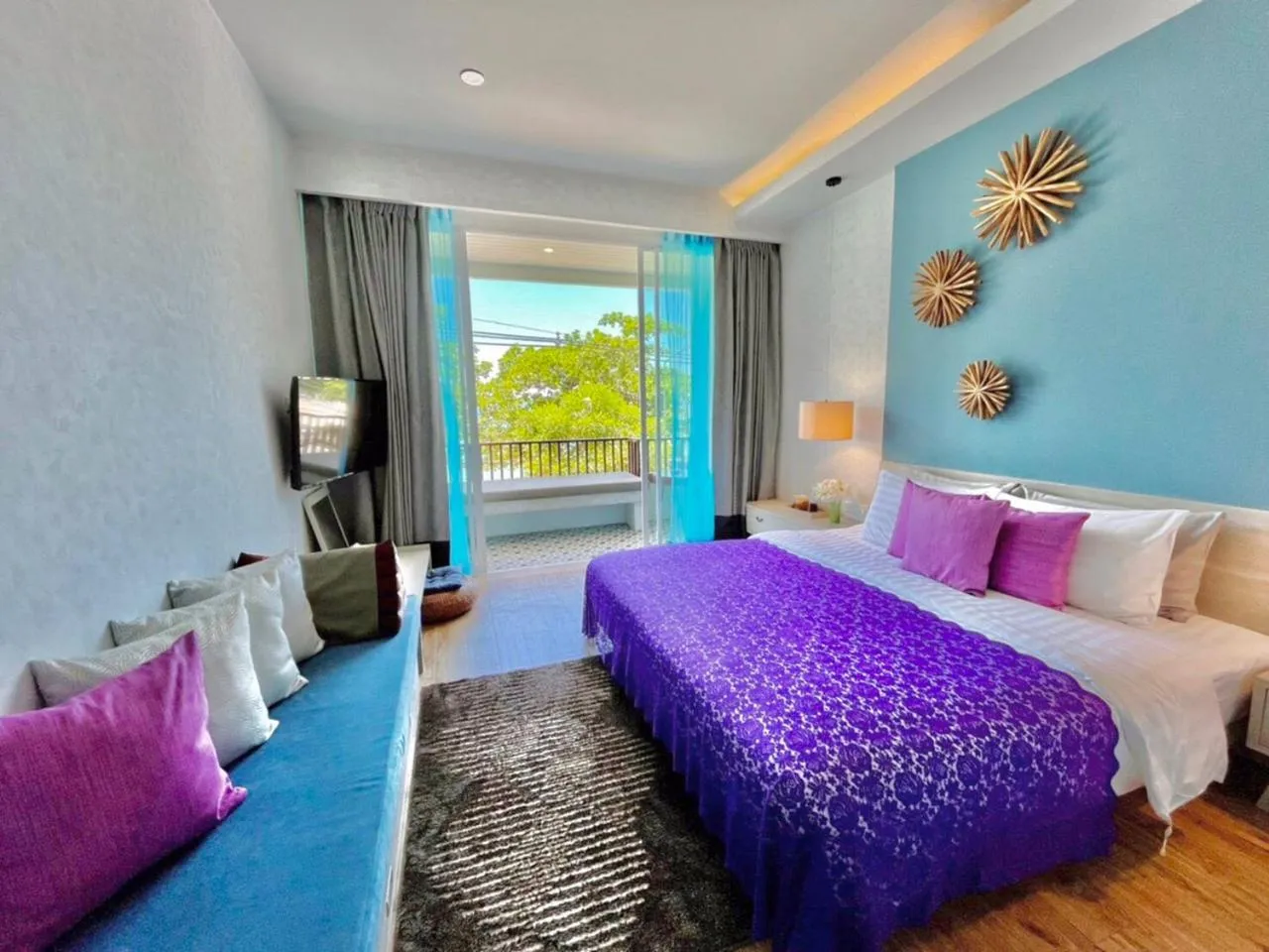 Bed in Mukrada House Boutique Hometel Krabi