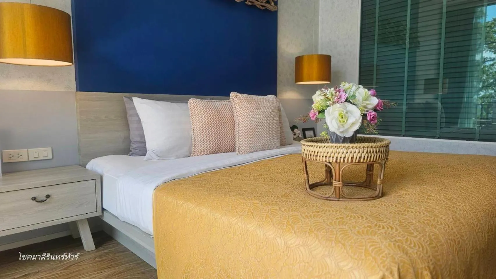 Bed in Mukrada House Boutique Hometel Krabi