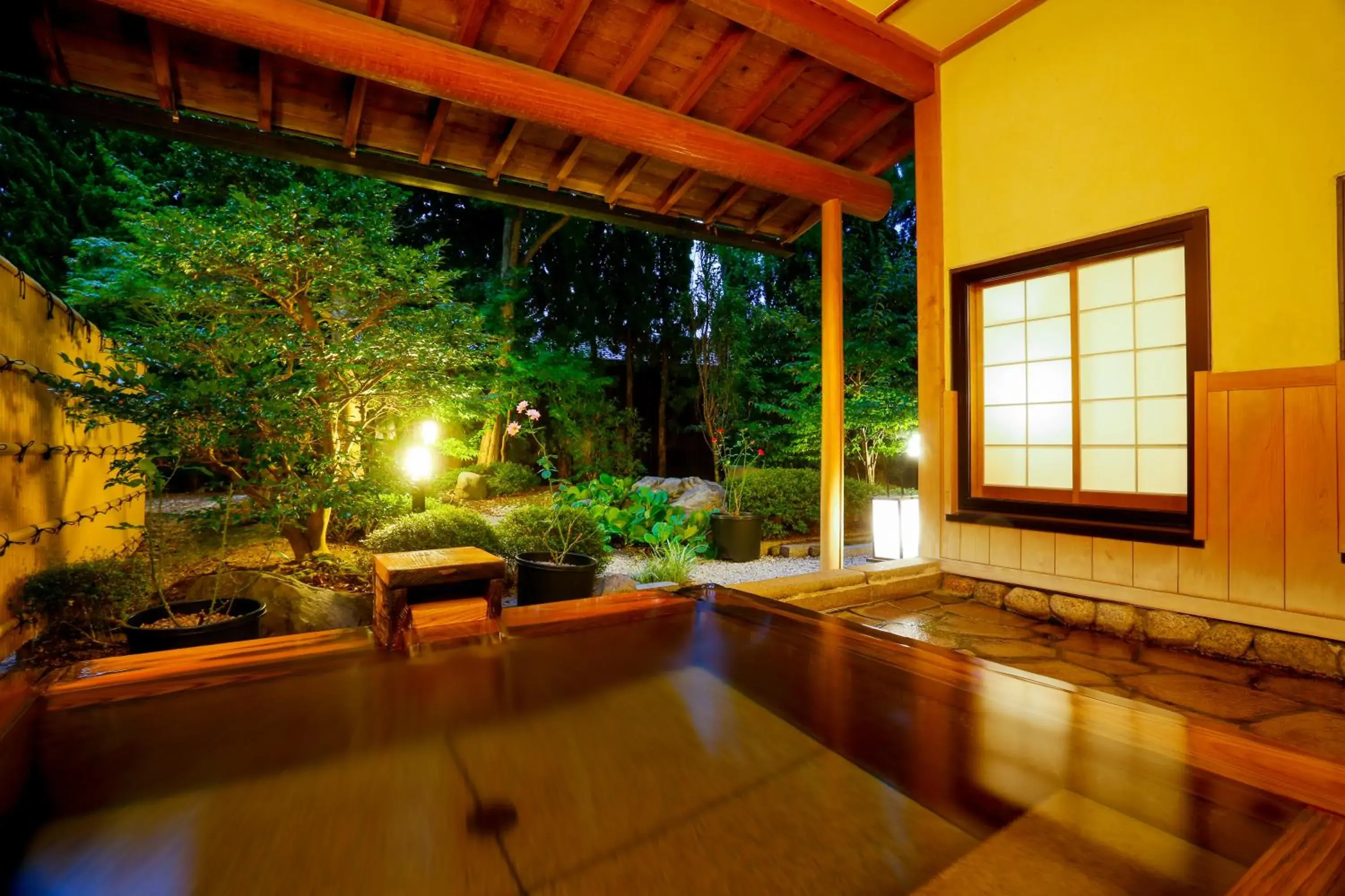 Japanese-Style Room with Open-Air Bath and Garden View - West in Kaikatei Hanagozen Japanese-Style Room with Open-Air Bath and Garden View - West in Kaikatei Hanagozen