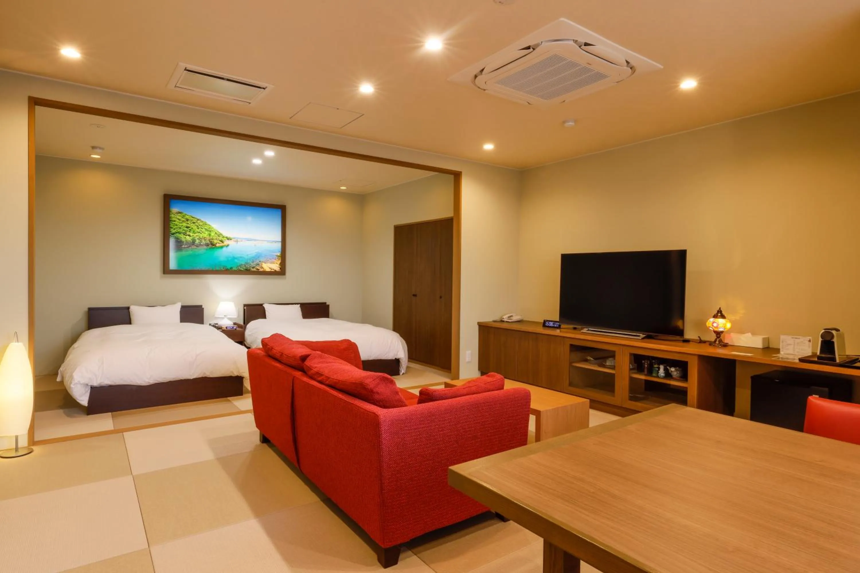 Bed in Kaikatei Hanagozen