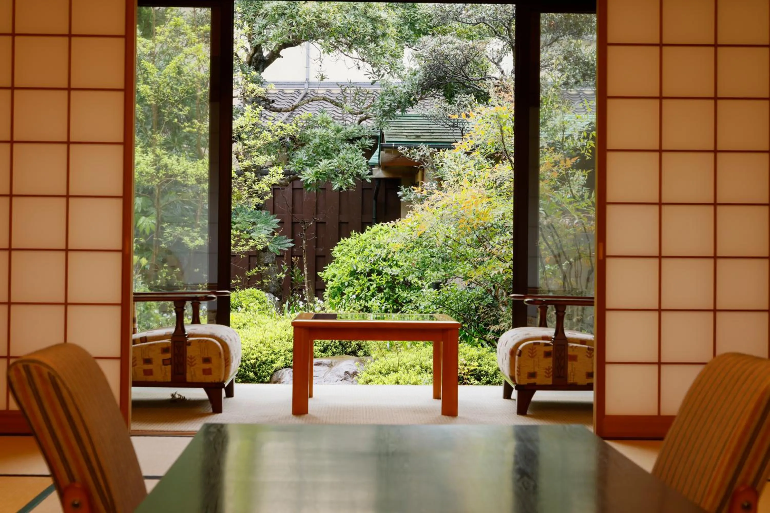 Photo of the whole room in Kaikatei Hanagozen
