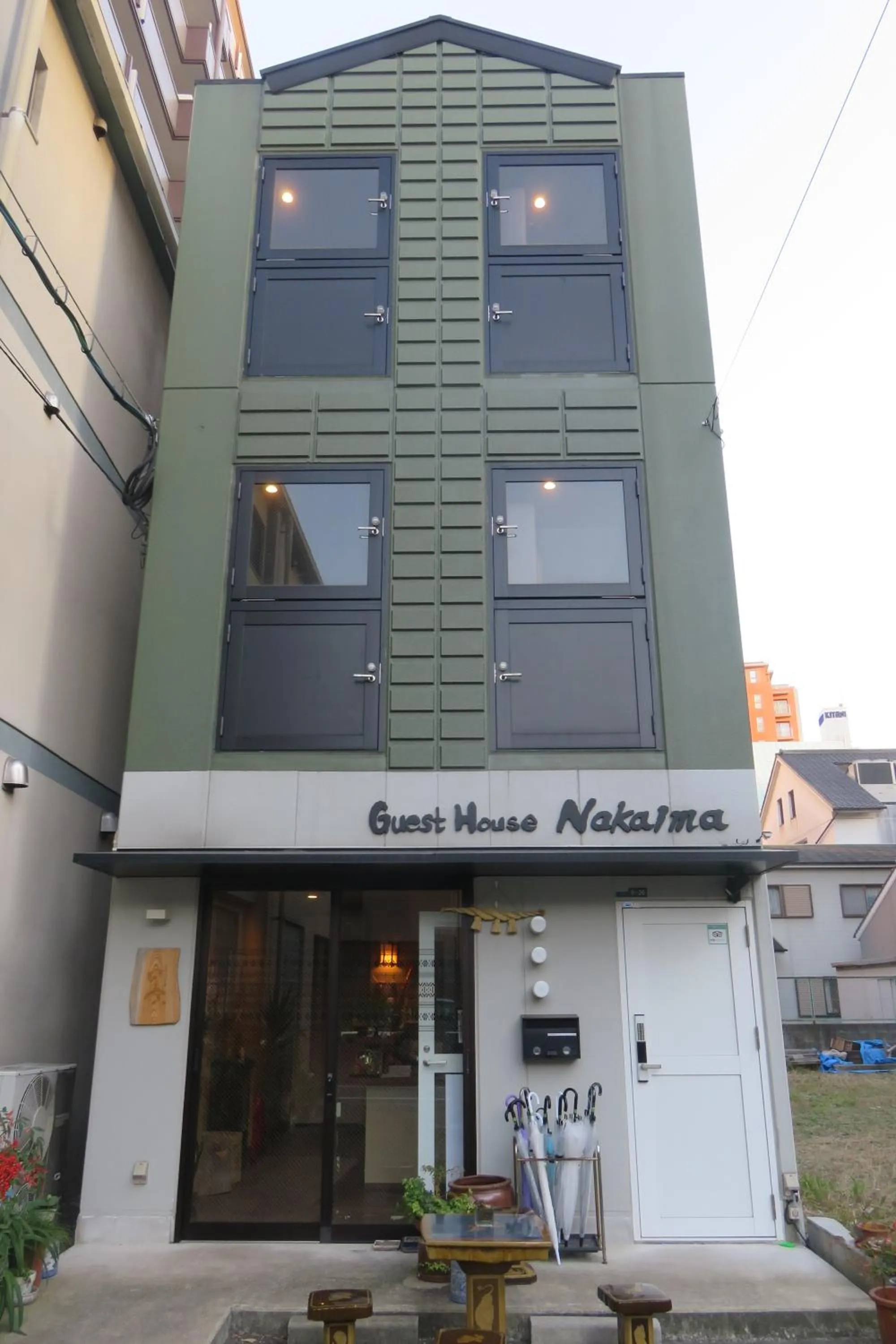 Facade/entrance in Guest House Nakaima