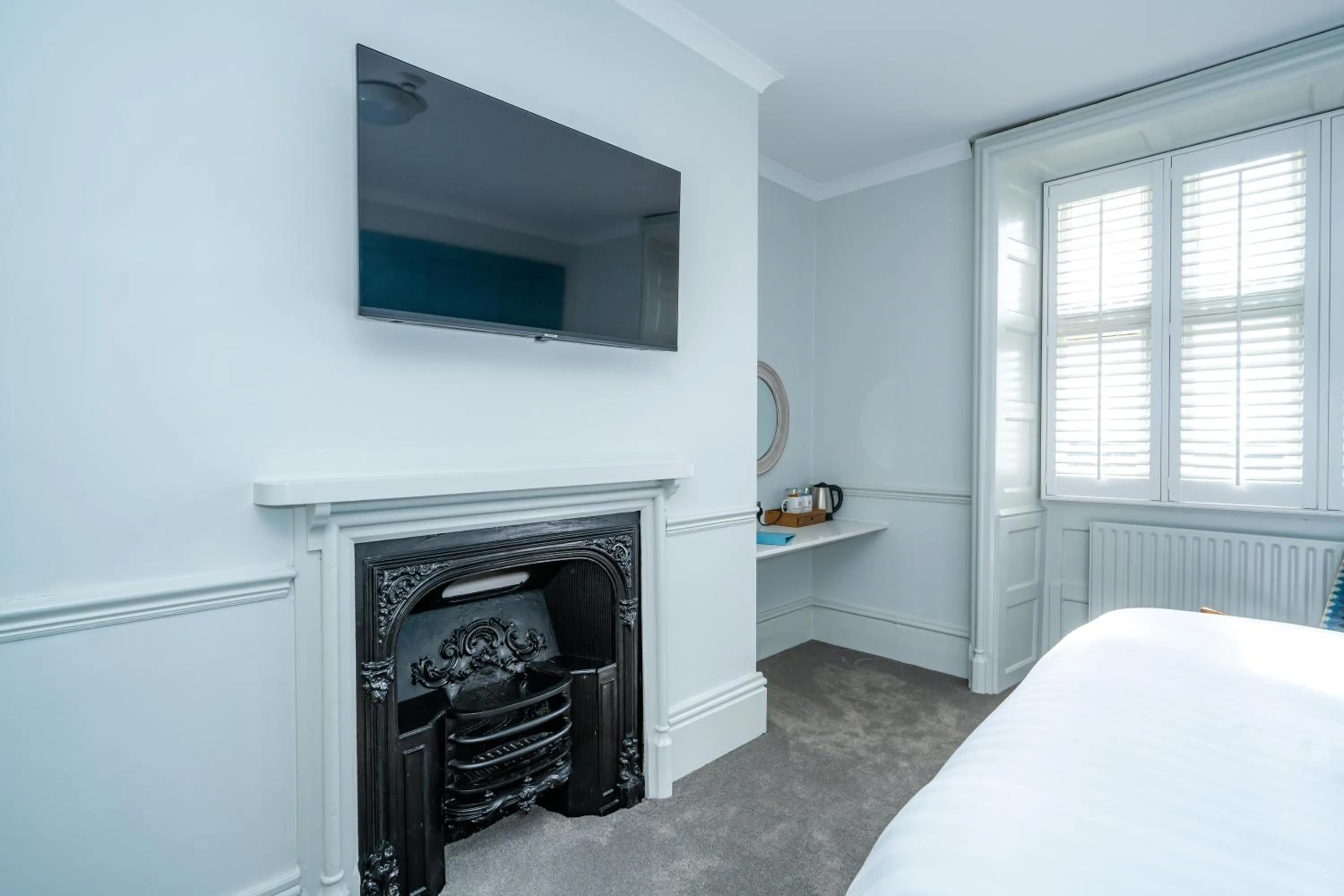 Bed in The Golden Lion Hotel