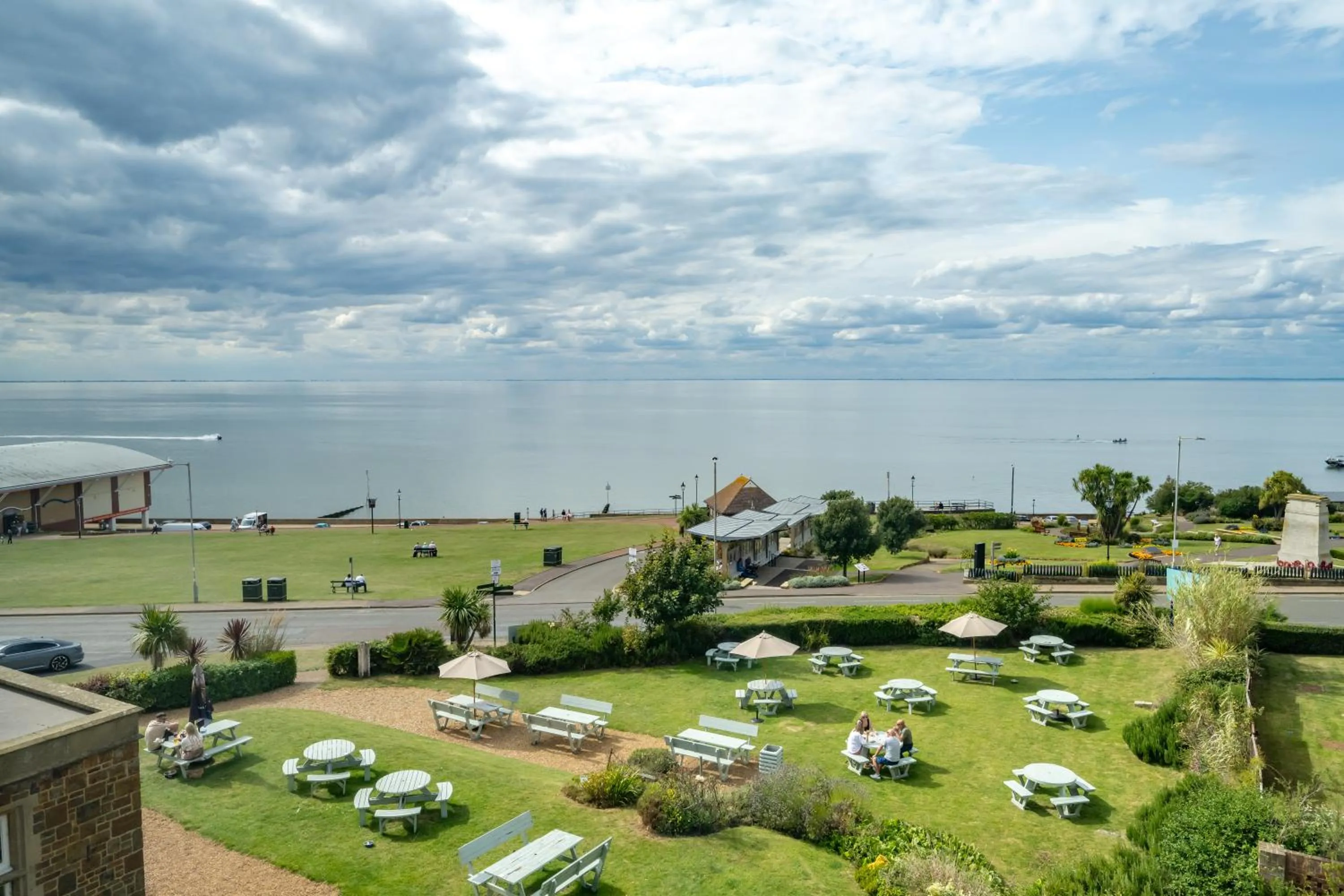 Sea view in The Golden Lion Hotel