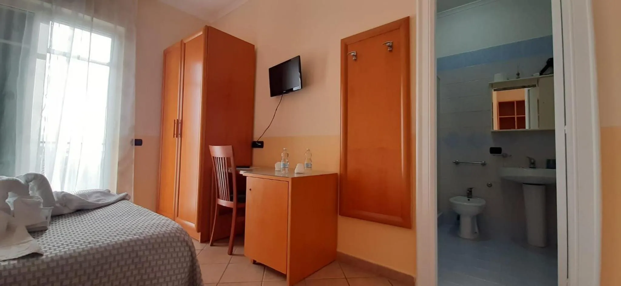 Toilet, Bed in Villa Pacis