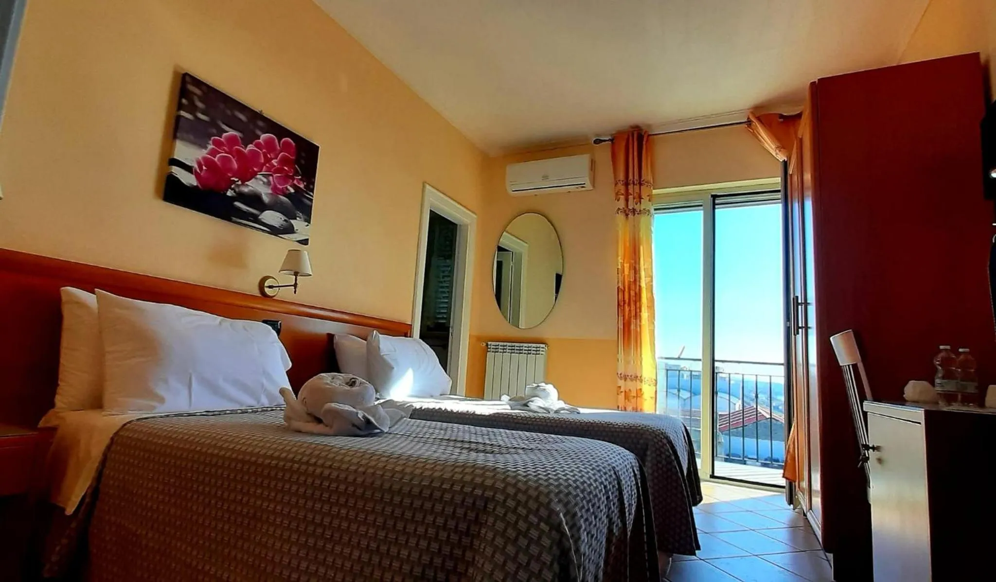 Natural landscape, Bed in Villa Pacis