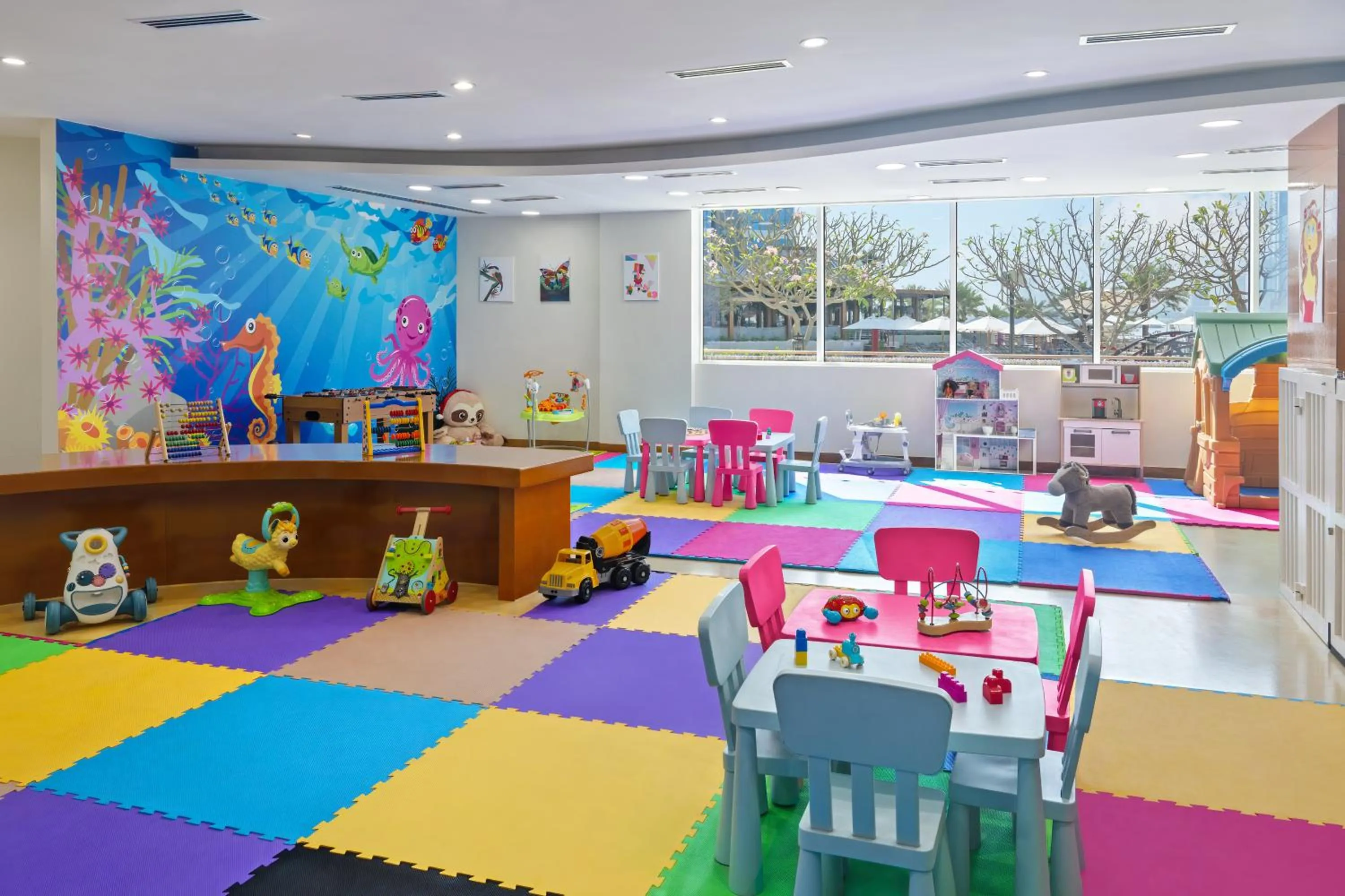 Kids's club in Dukes The Palm Dubai Hotel