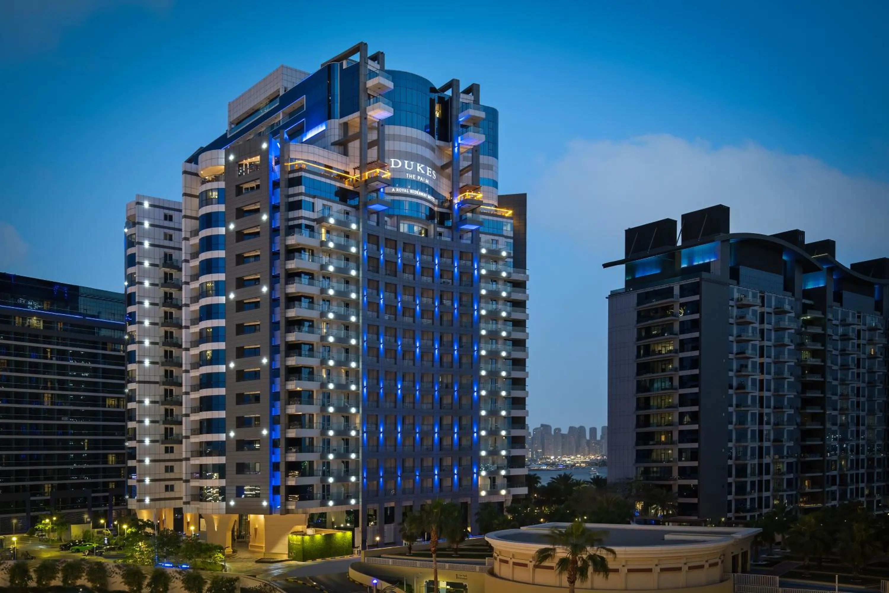 Property building in Dukes The Palm Dubai Hotel